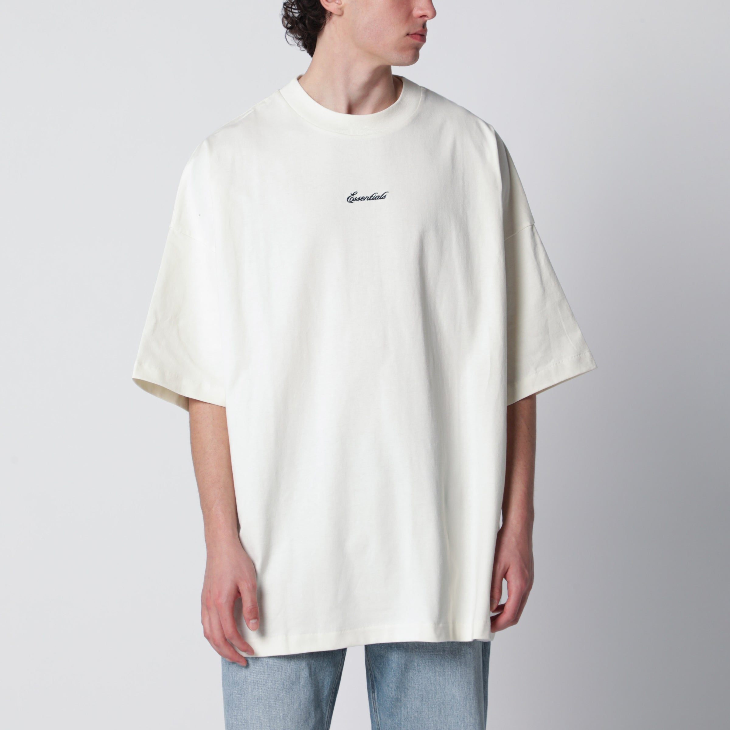 Fear of God Essentials Signature 90s oversized cotton jersey T