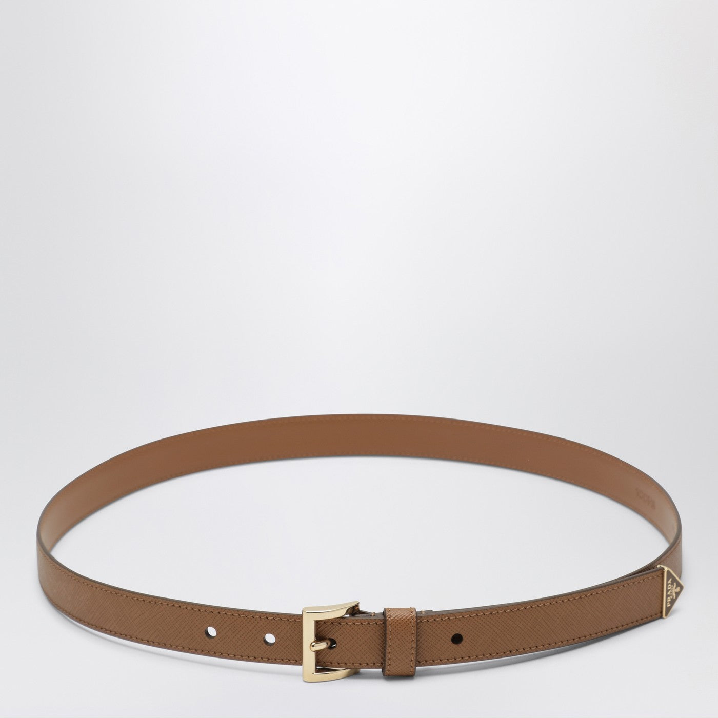 Prada Caramel Saffiano leather belt | TheDoubleF display picture 1