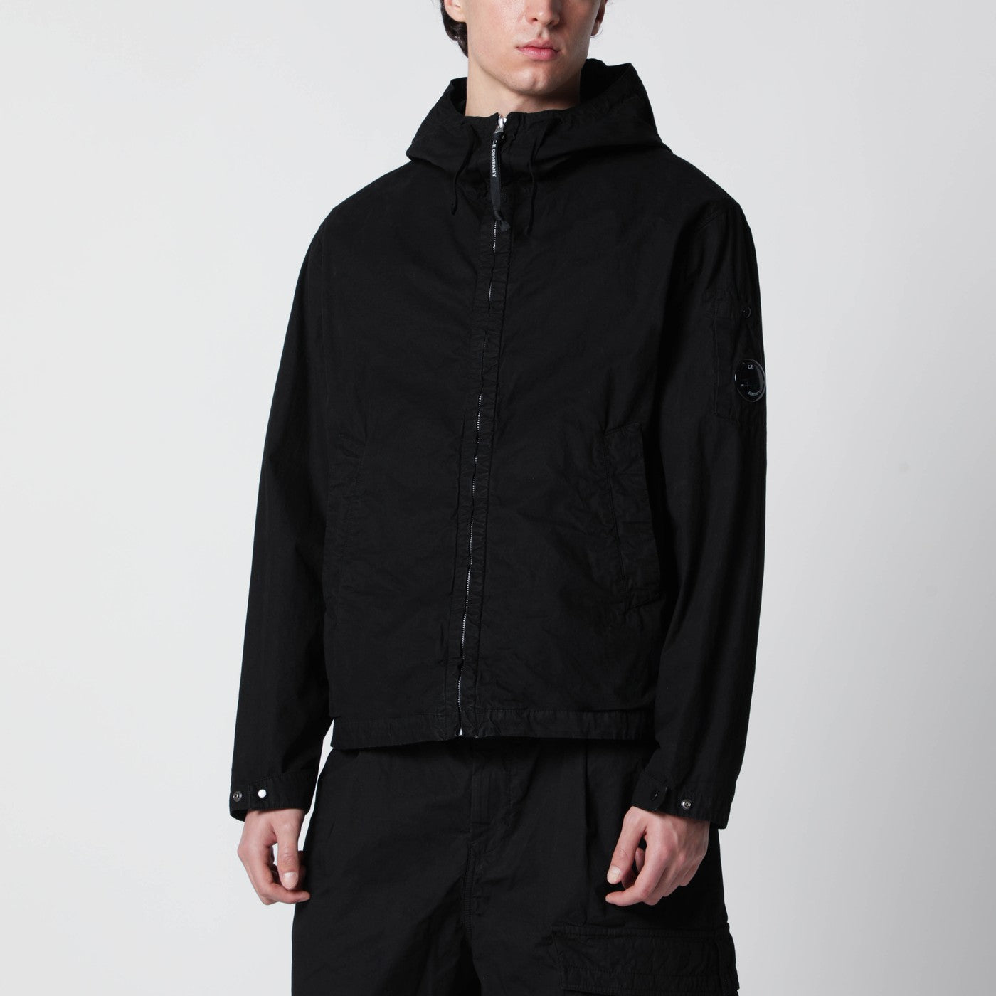 CP CPN JACKET SET UP (BLACK × WHITE) Company | Men\u0027s Shell 