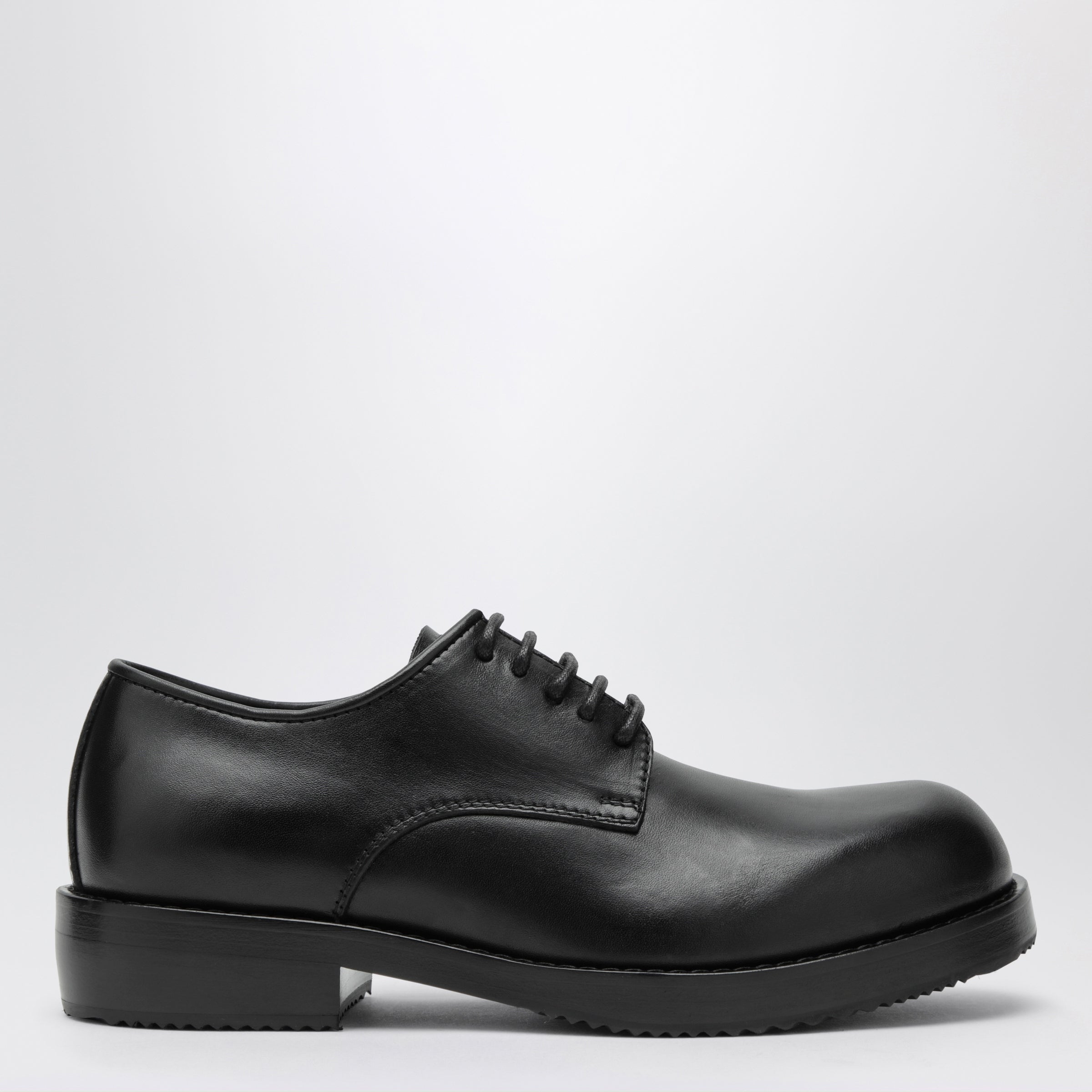 Dries Van Noten Classic black leather derby shoes | TheDoubleF