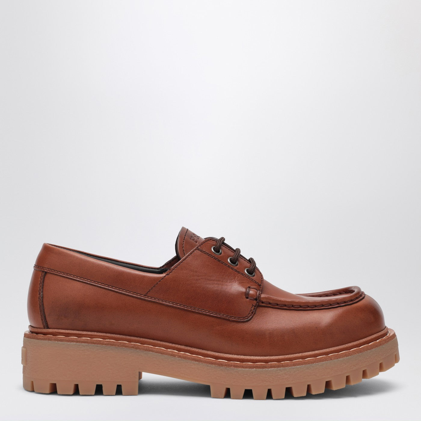 Prada mocasines cognac shoes Prada Men main image 2