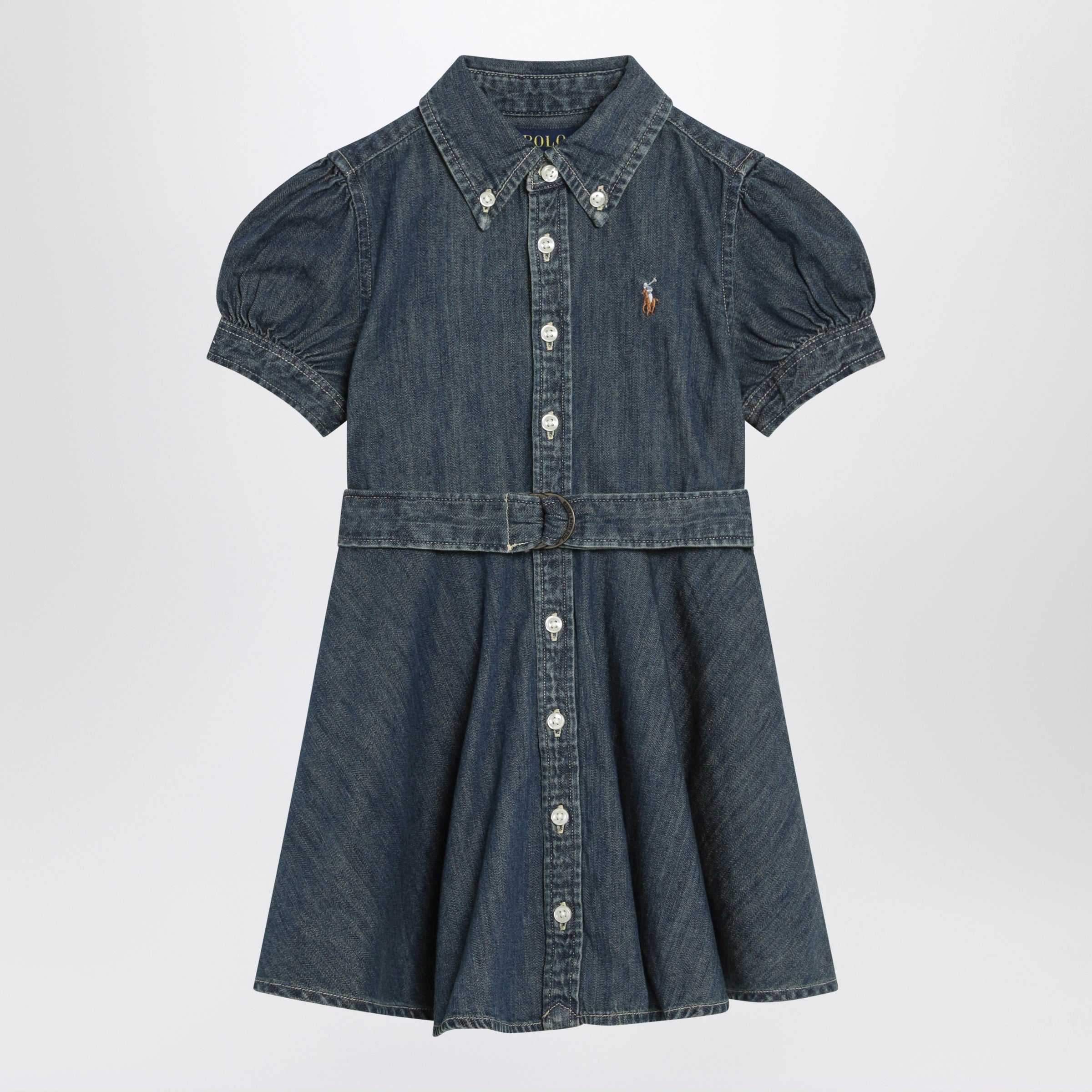 Polo Ralph Lauren | Dark Blue Denim Dress | Girl