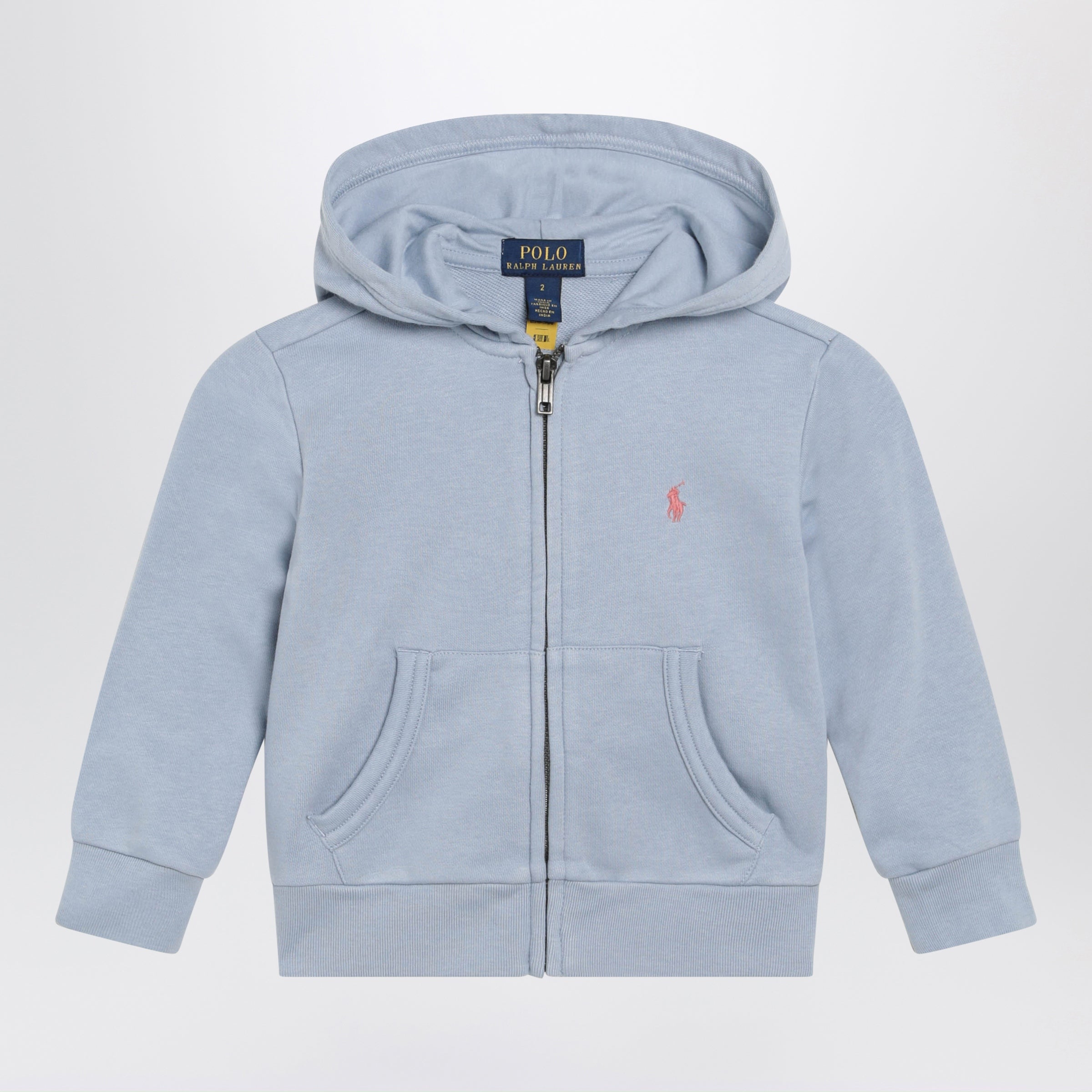 Polo Ralph Lauren Light blue zip hoodie | TheDoubleF
