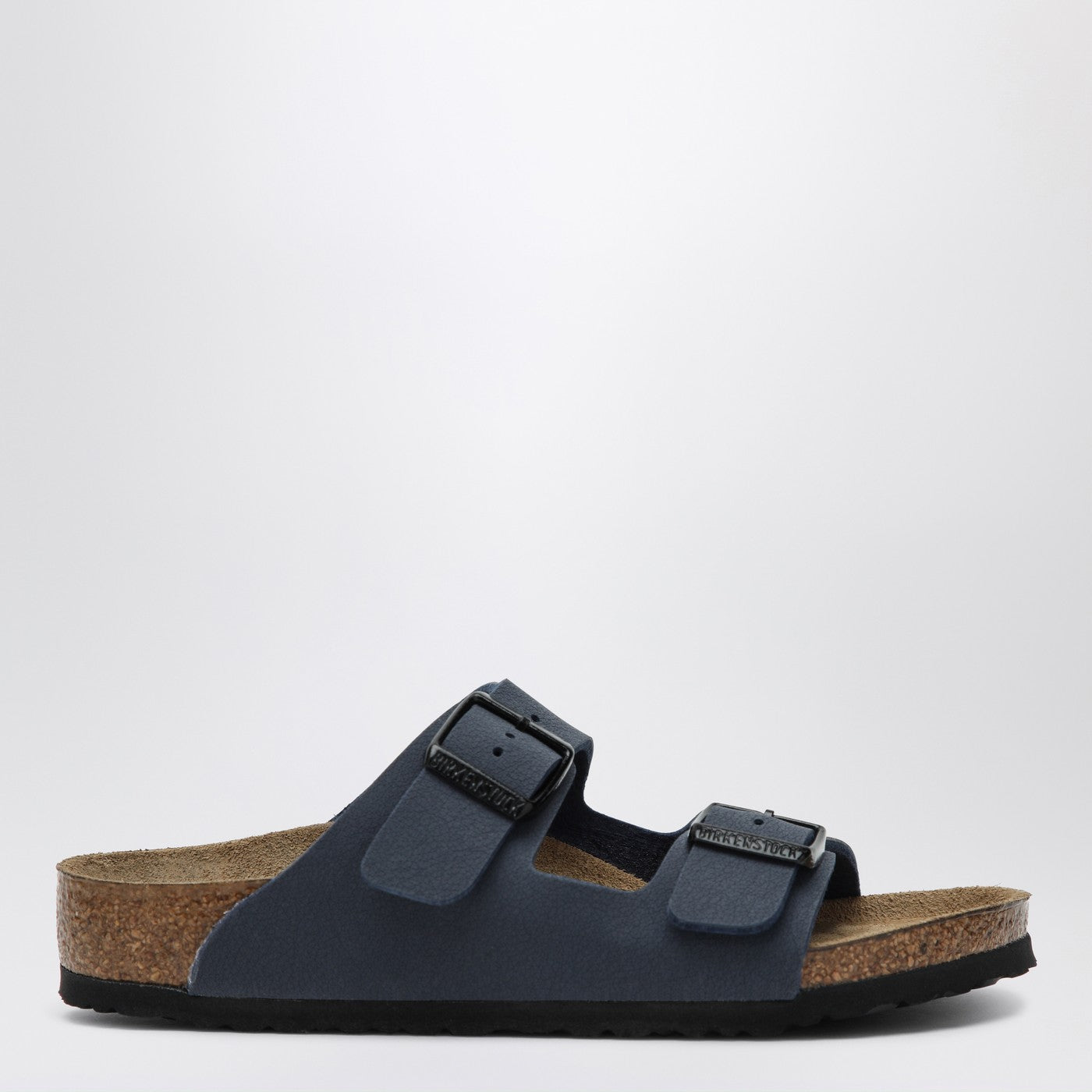 BIRKENSTOCK Slide Arizona Birko-Flor navy blue | TheDoubleF display picture 1
