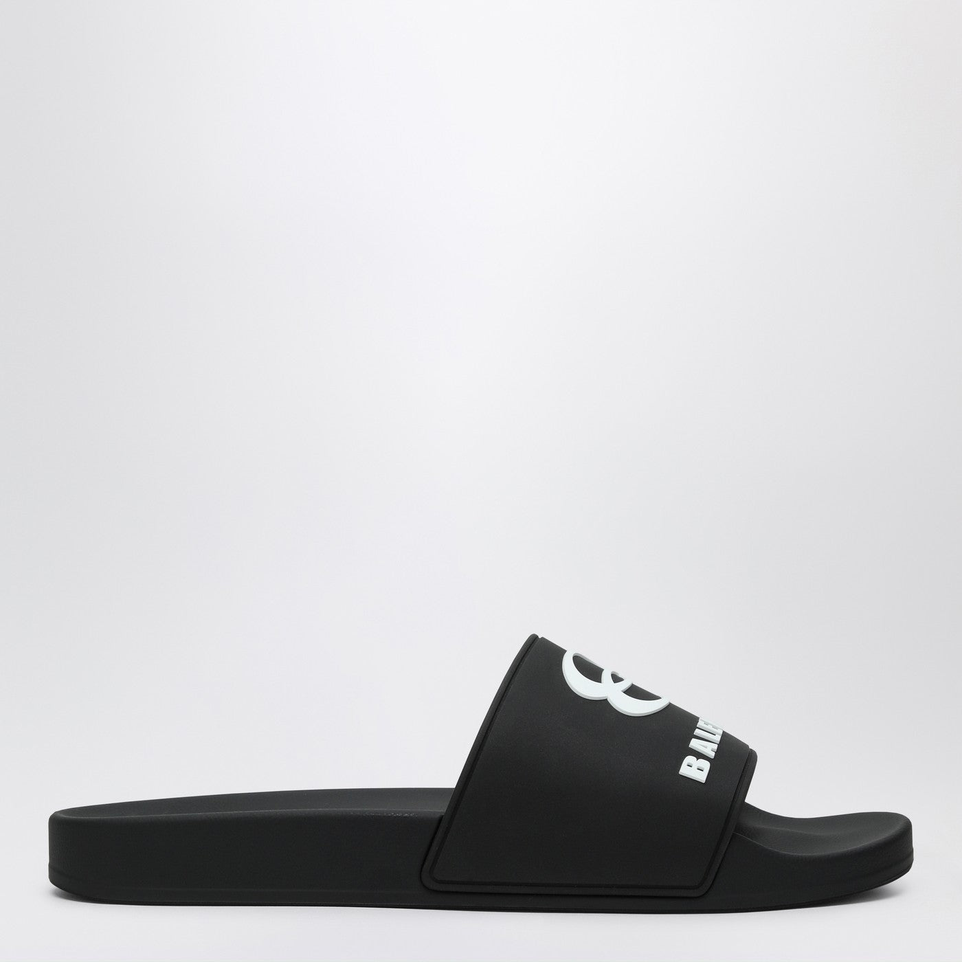 BALENCIAGA Rubber slide sandals for the pool | TheDoubleF