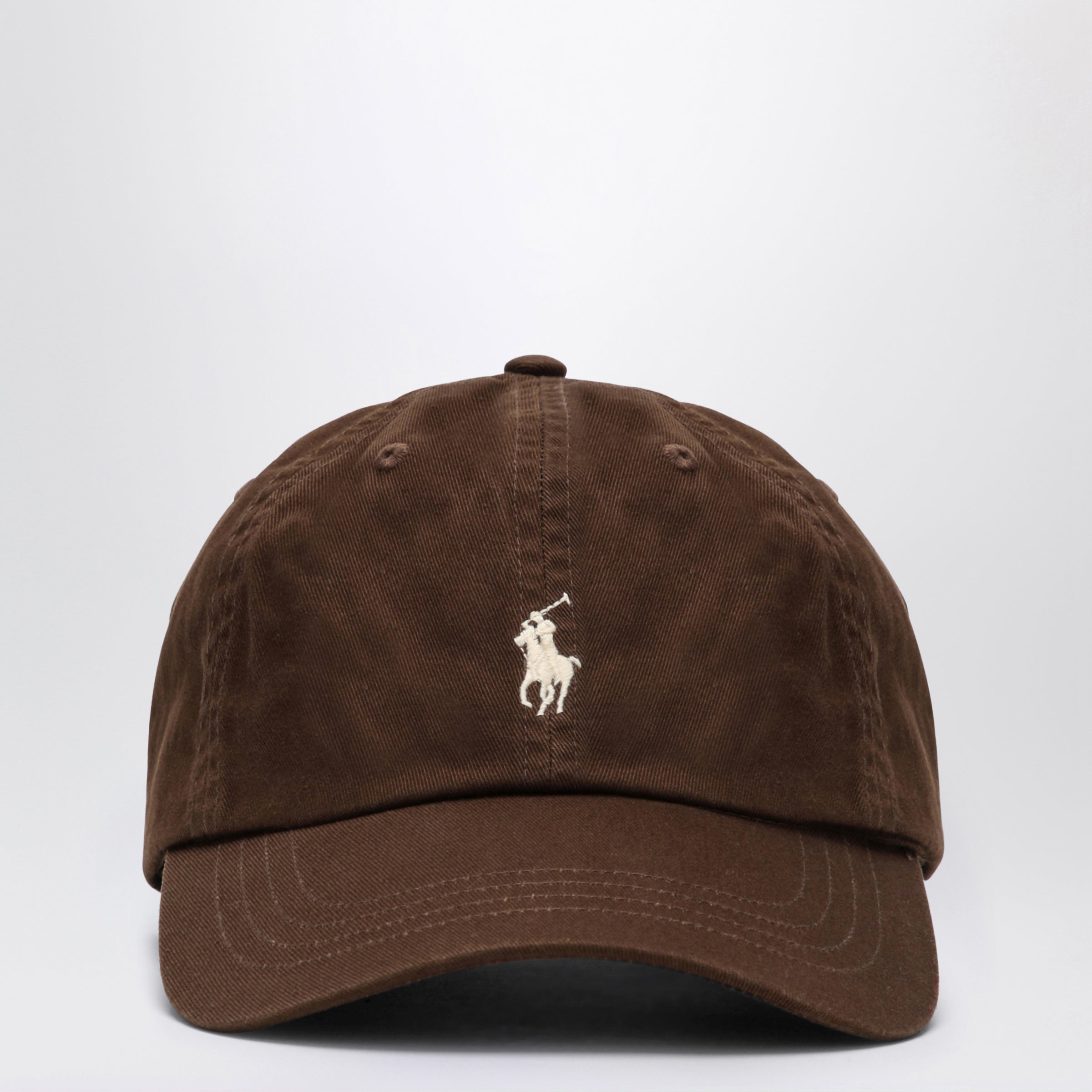 Polo Ralph Lauren キャップ ブラウン Polo Ralph Lauren Brown baseball cap with logo | TheDoubleF