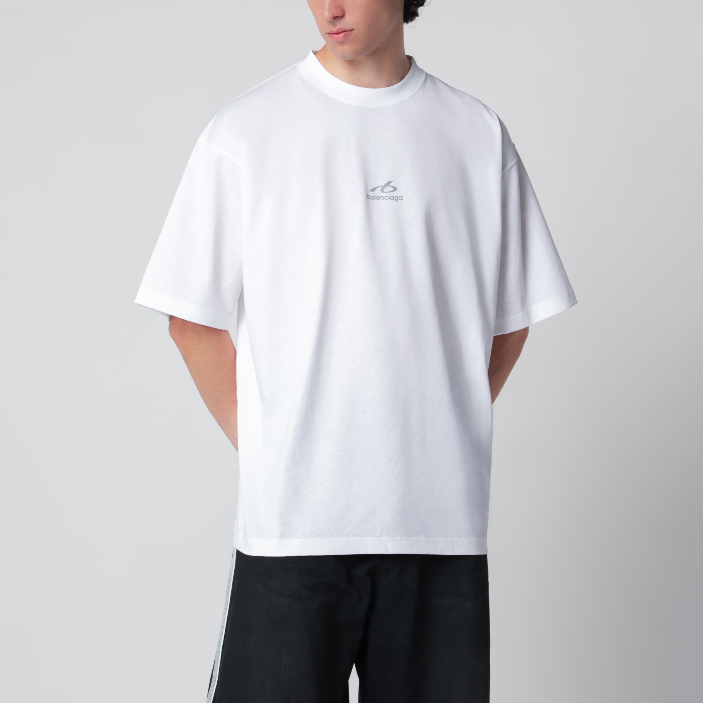 Balenciaga White Bodies T-shirt with regular fit | TheDoubleF