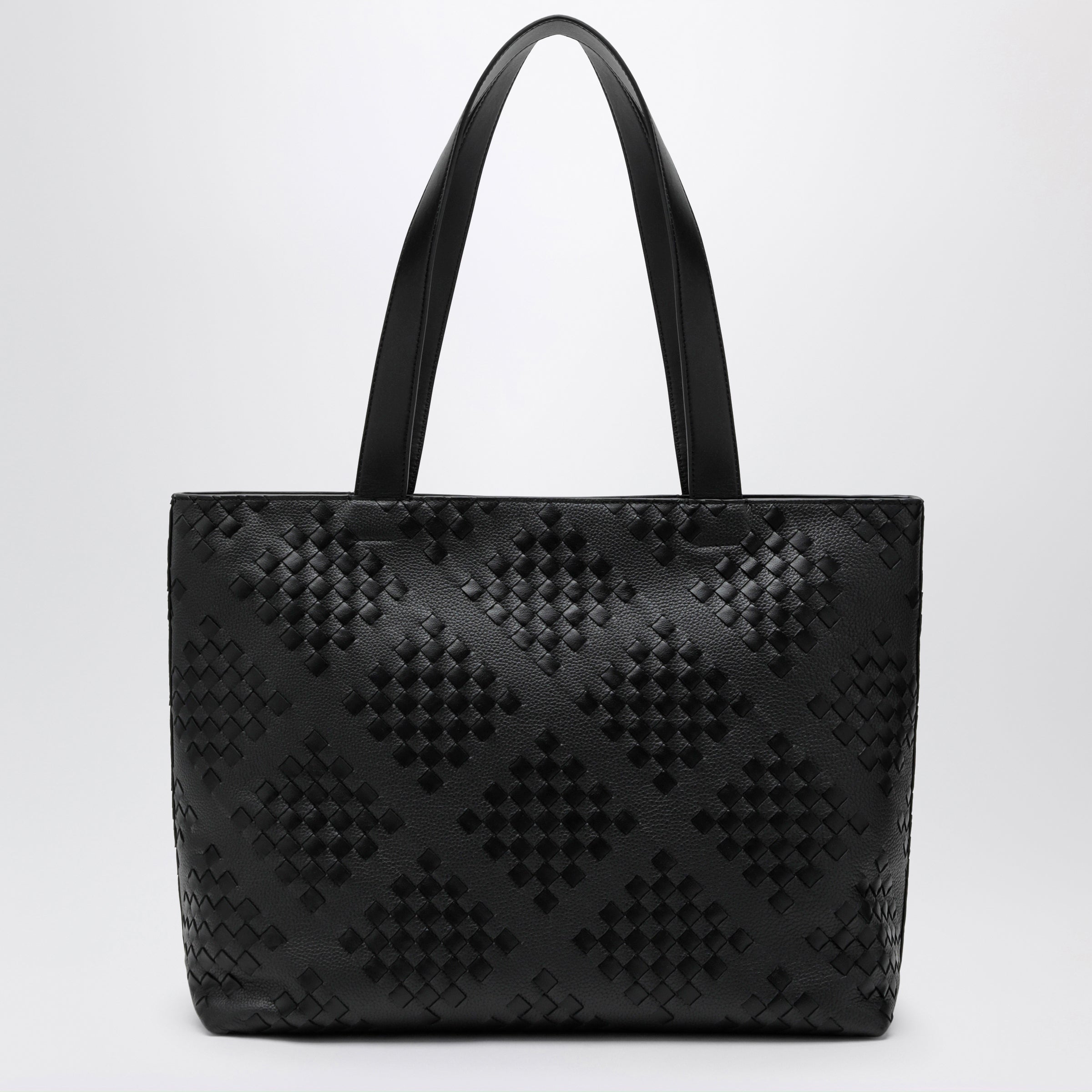 Bottega Veneta Black Intrecciato tote bag | TheDoubleF