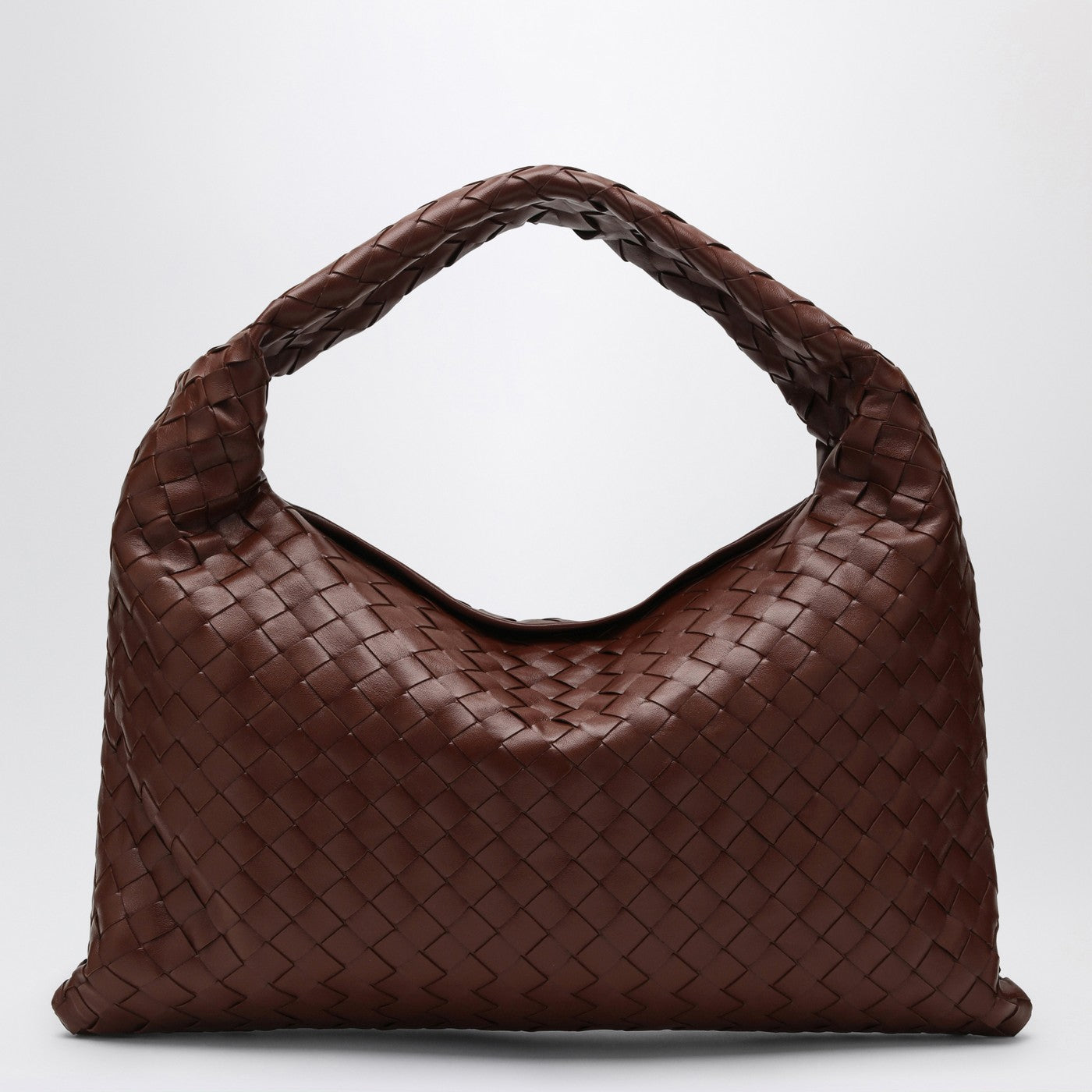 BOTTEGA VENETA Hop shoulder bag small brown | TheDoubleF