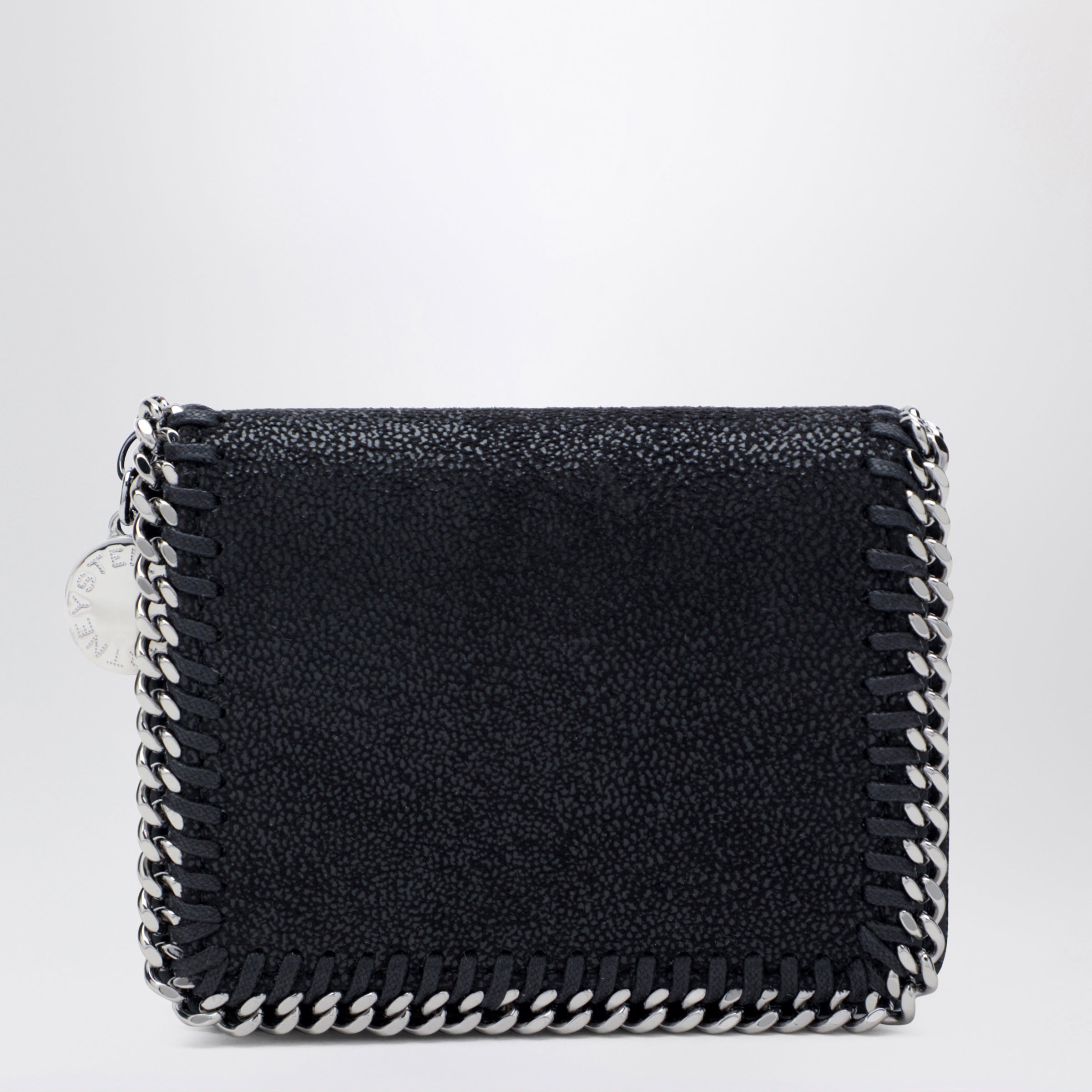 Stella McCartney Falabella bi-fold wallet in black | TheDoubleF