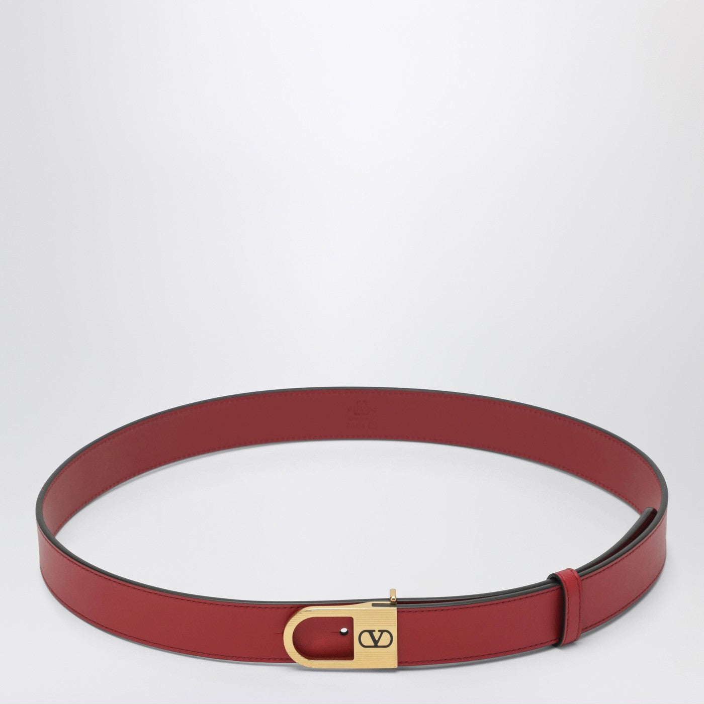 VALENTINO GARAVANI Volgo Signature red belt | TheDoubleF display picture 1