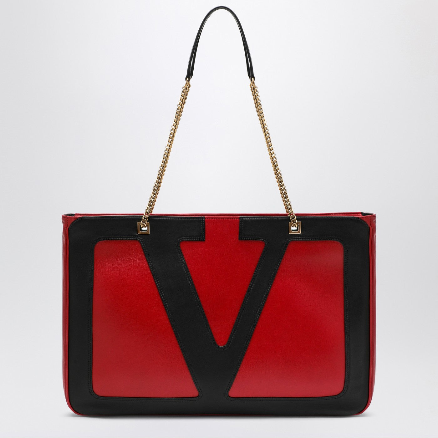 Valentino Garavani Large Viva Superstar bag red/black | TheDoubleF