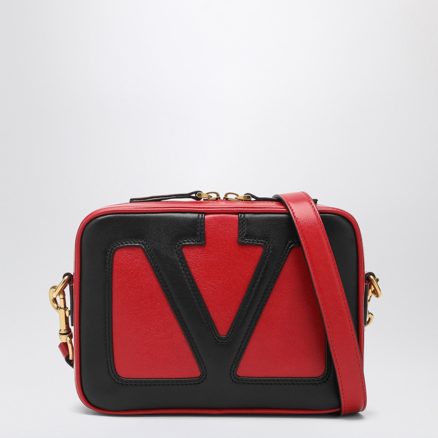 RED Valentino ショルダーバッグ Valentino Garavani VLogo Walk Large Crossbody Bag Red Calf Leather