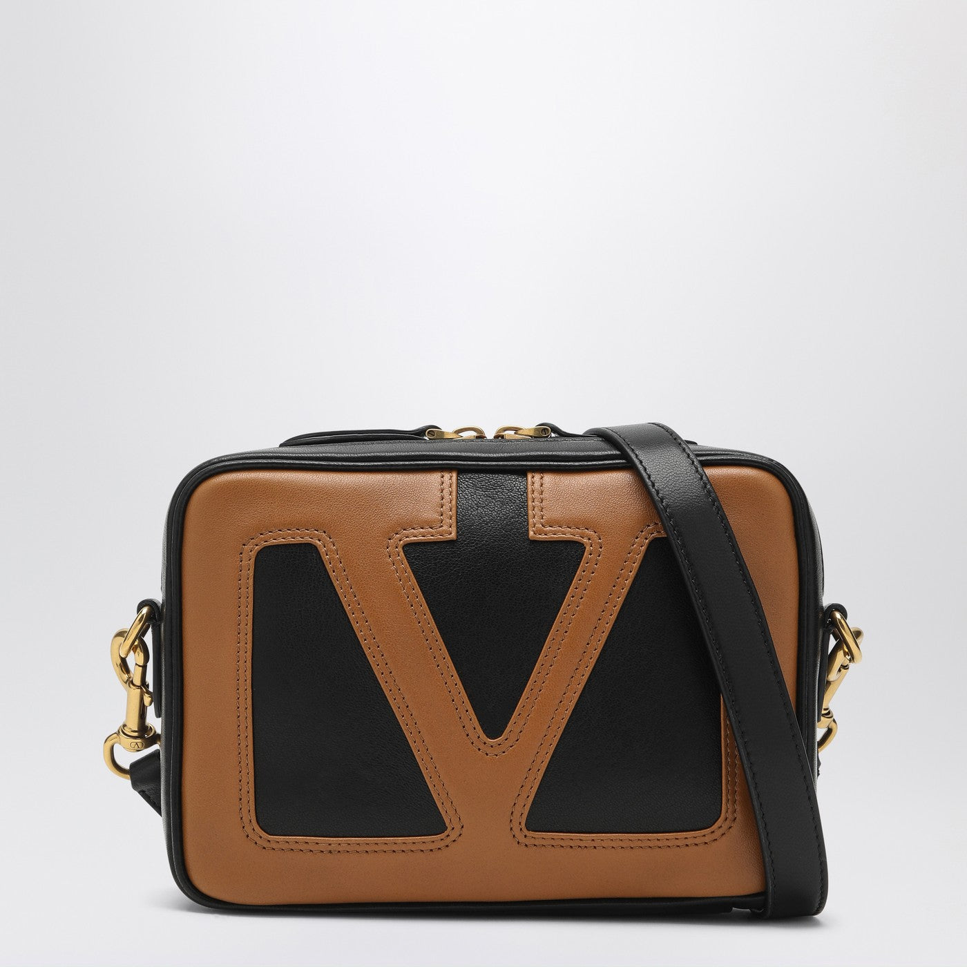 Valentino Garavani Viva Superstar crossbody bag black/brown