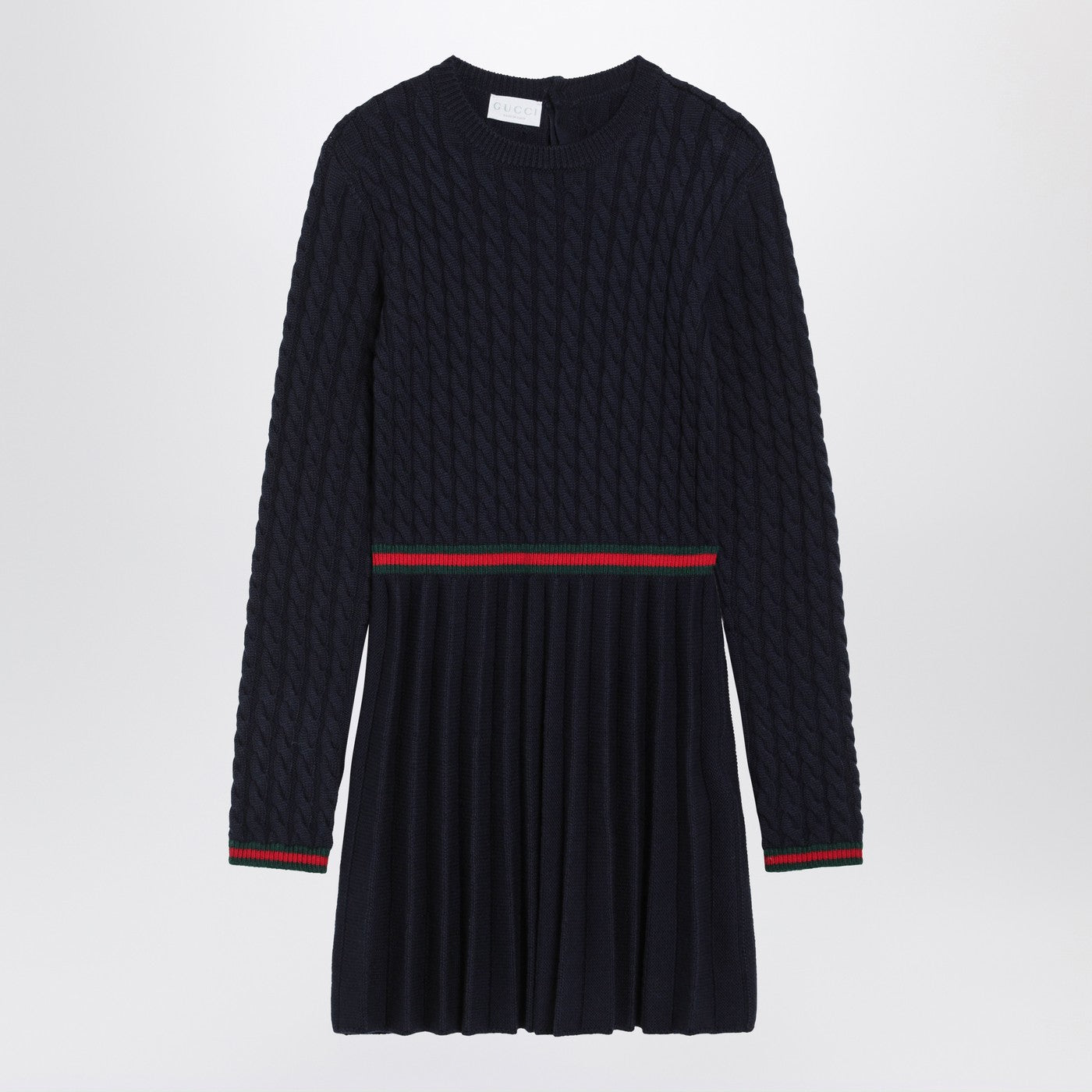 gucci long sleeve dress Gucci Crystal G Cut-out Dress