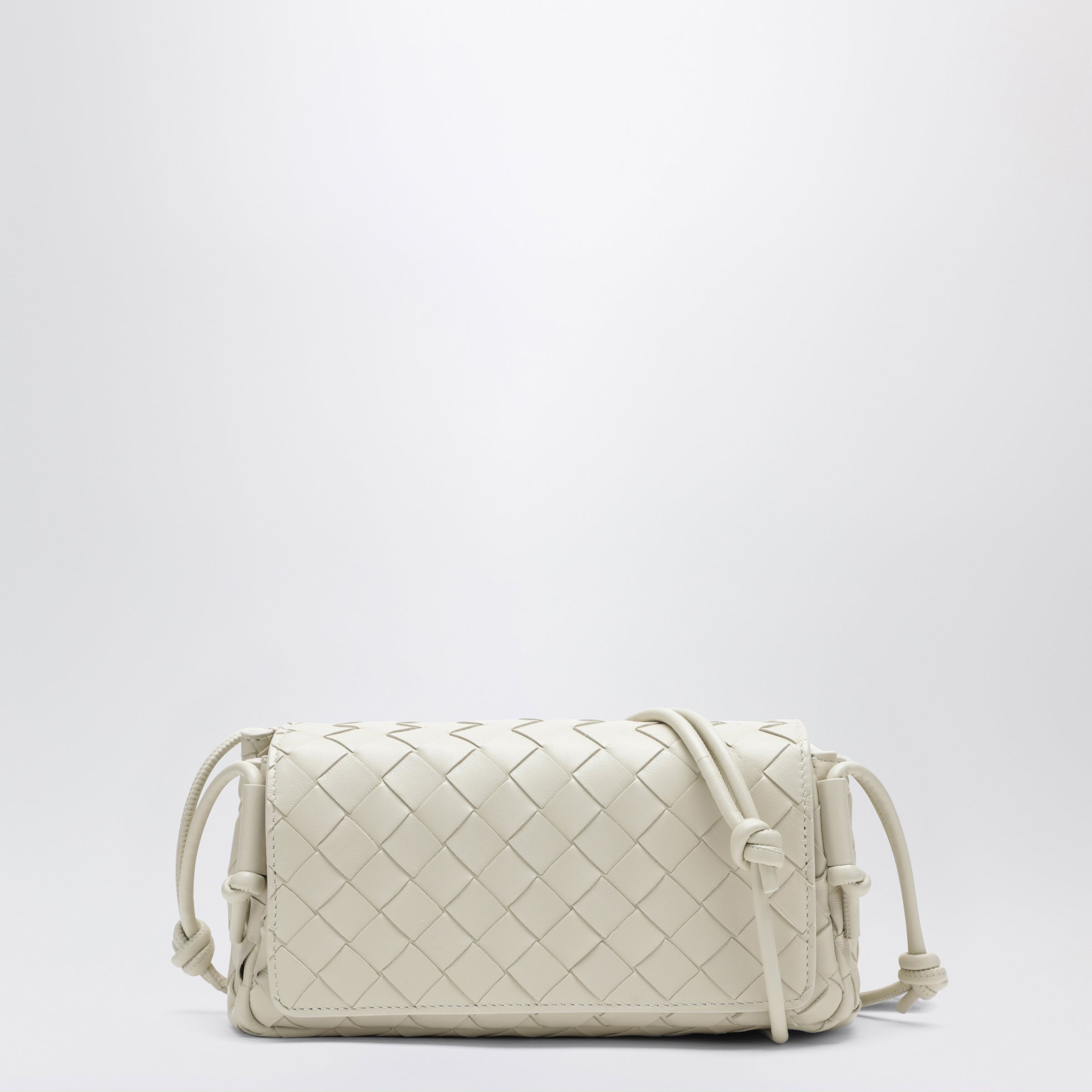 BOTTEGA VENETA Notturno Sea Salt Intrecciato bag | TheDoubleF