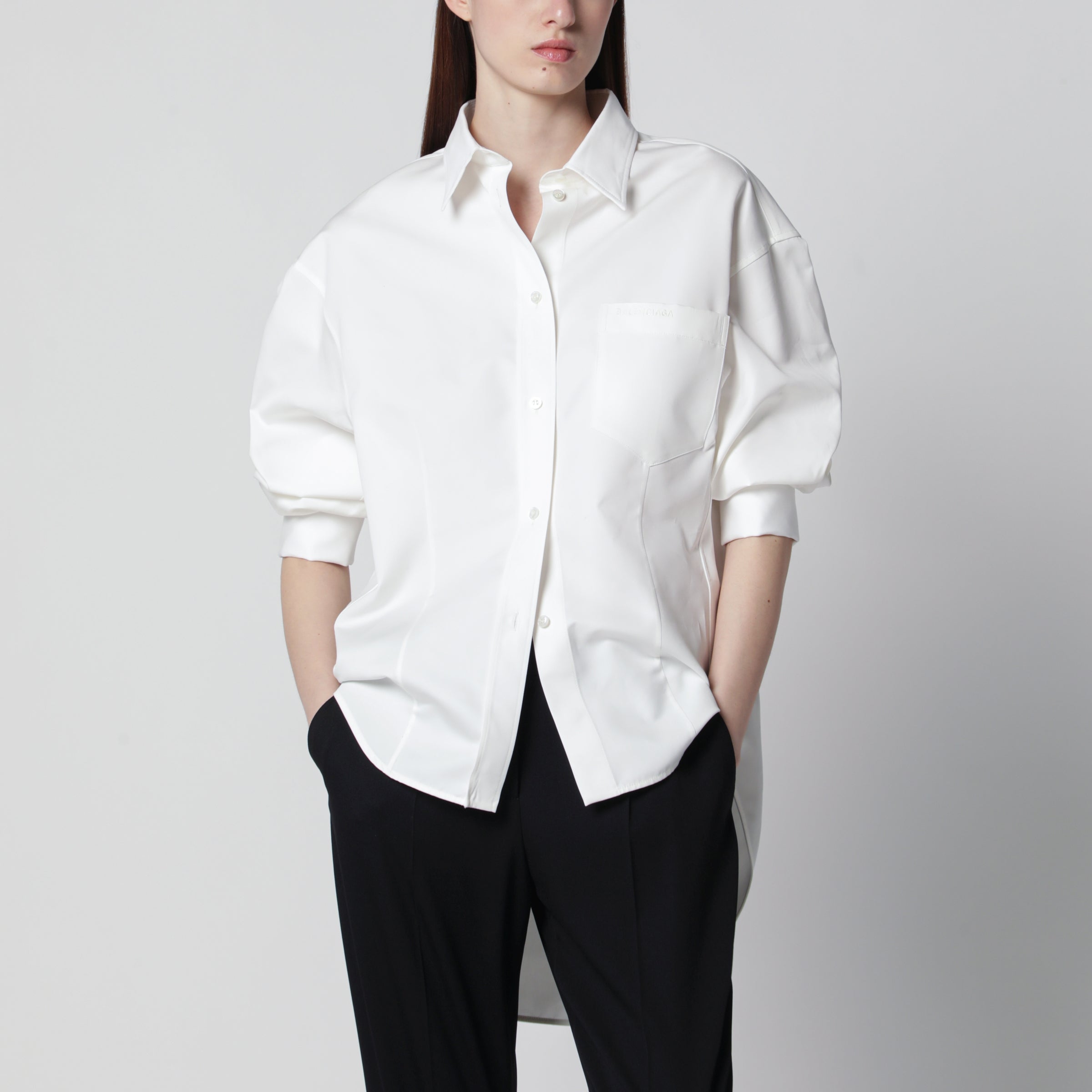 balenciaga dress shirt womens Classic shirt