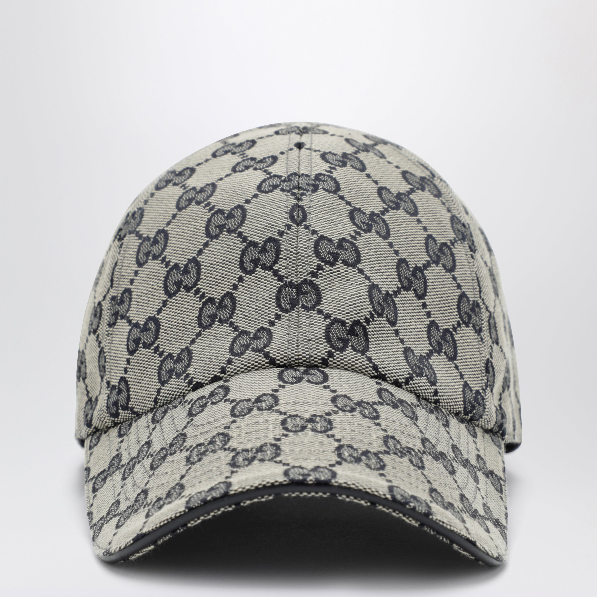 GUCCI Blue GG Cotton Canvas Baseball Cap | TheDoubleF