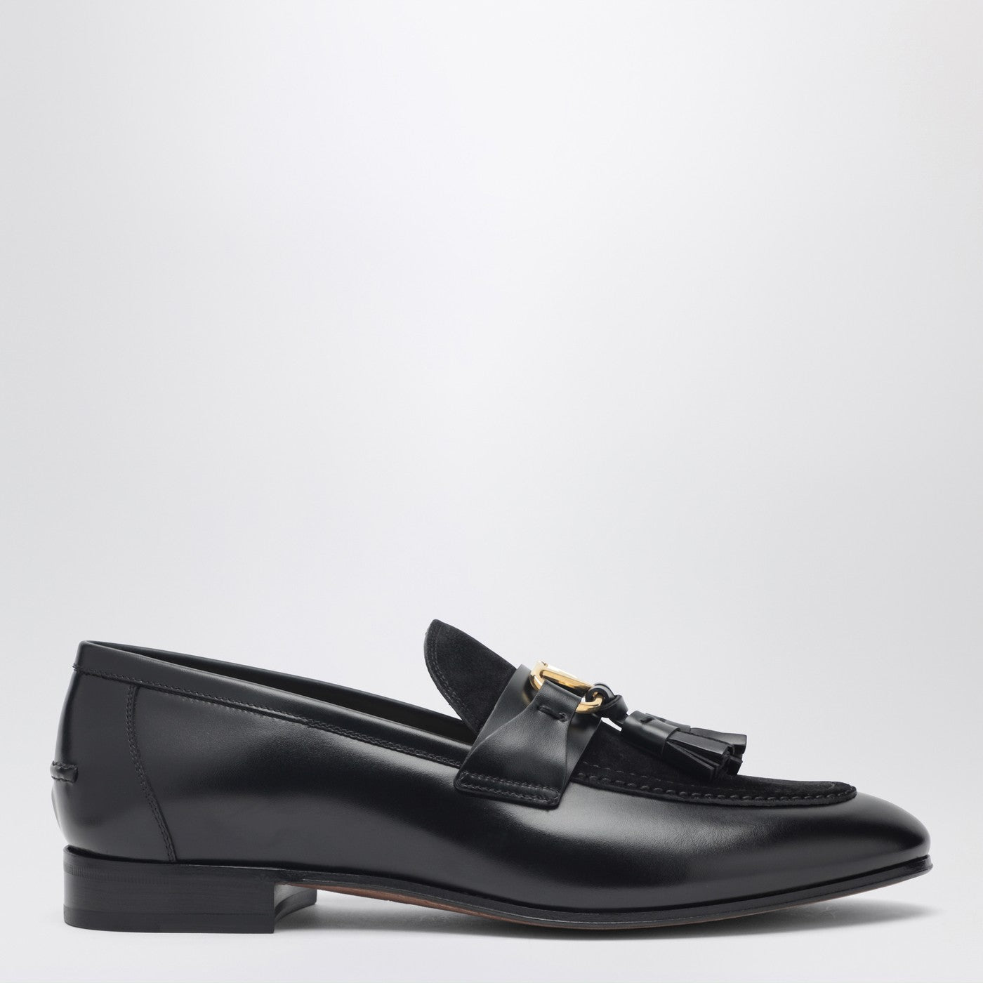 Valentino Garavani Vaniteux loafer in calfskin and split leather