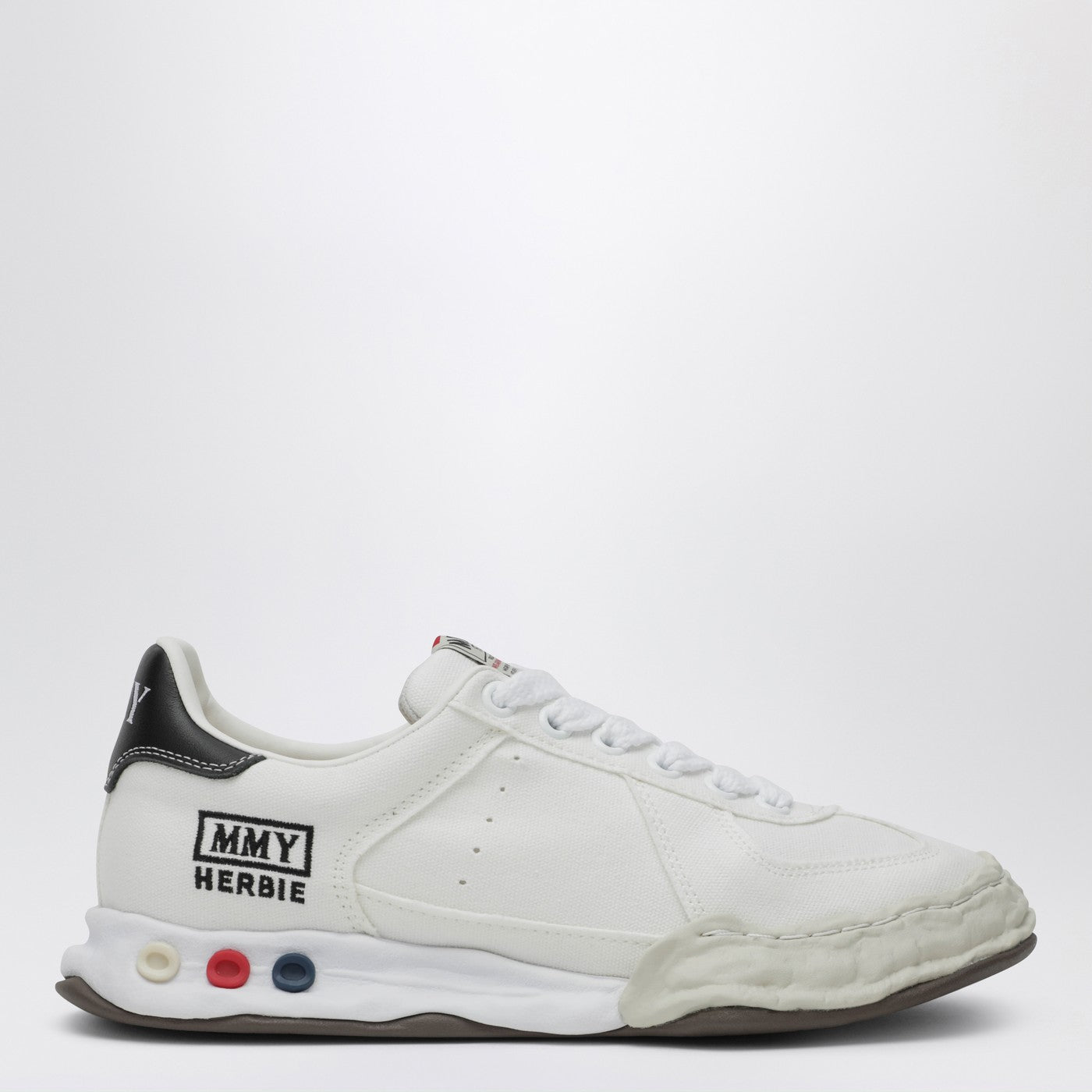 Maison MIHARA YASUHIRO White Herbie OG sneakers in canvas | TheDoubleF