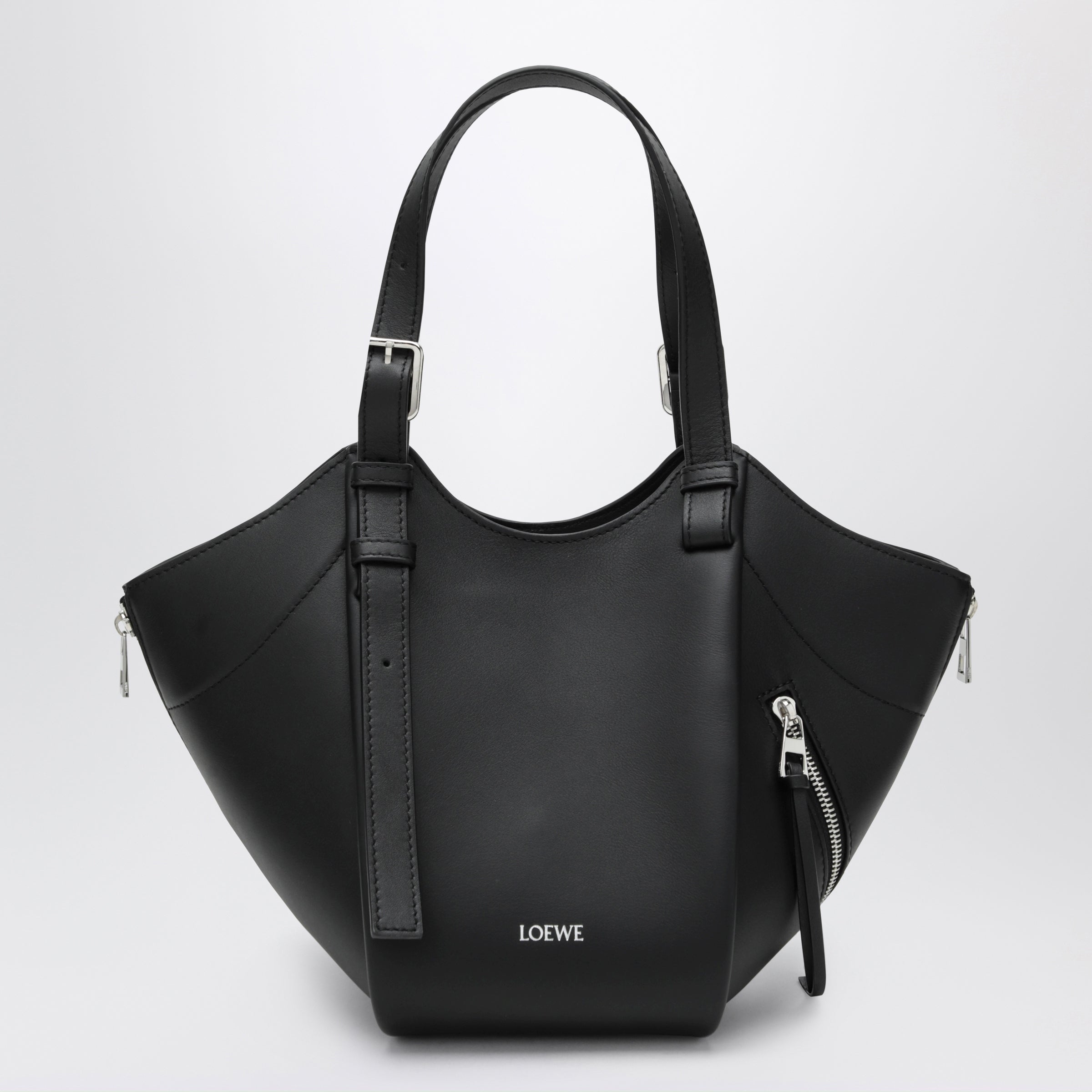 Loewe Black leather Hammock Flip bag | TheDoubleF