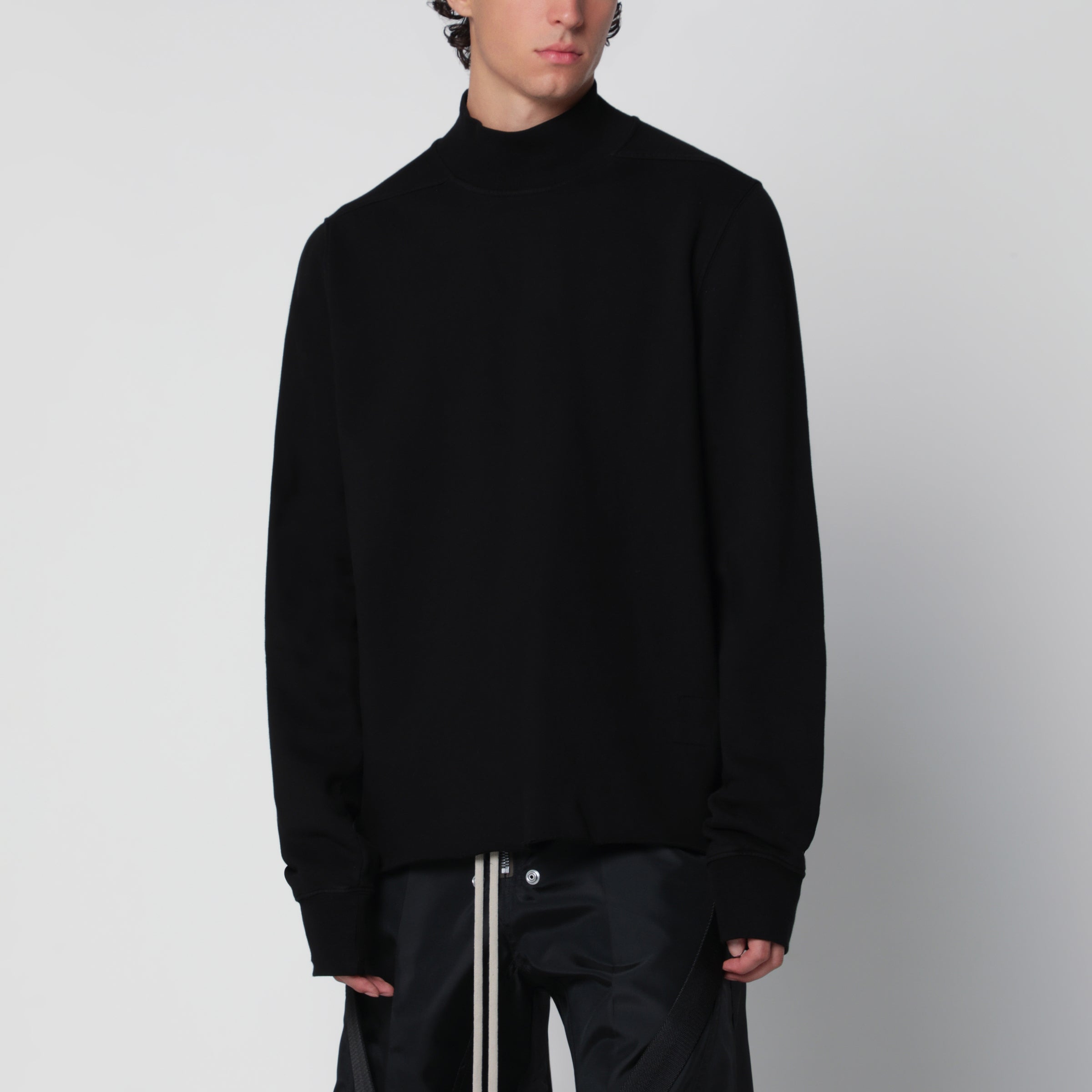 DRKSHDW Black sweatshirt in cotton | TheDoubleF