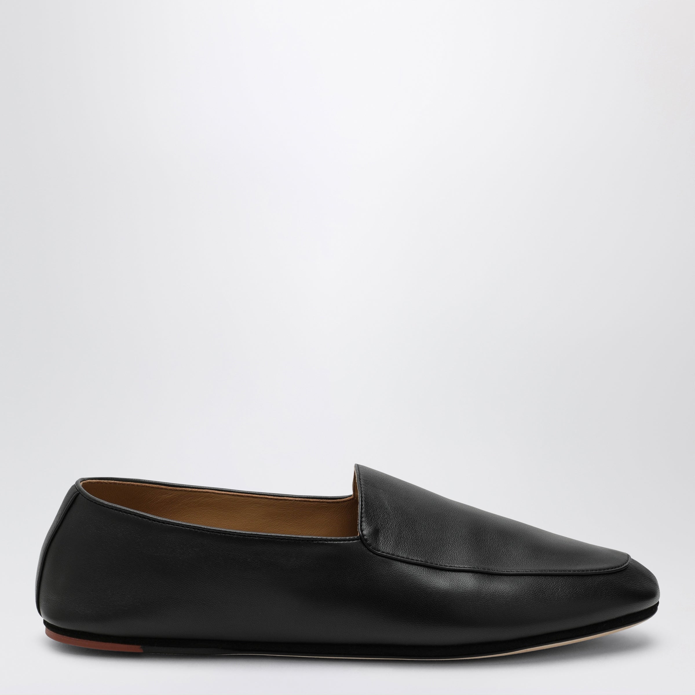 Loro Piana Anton Walk black lambskin loafers | TheDoubleF