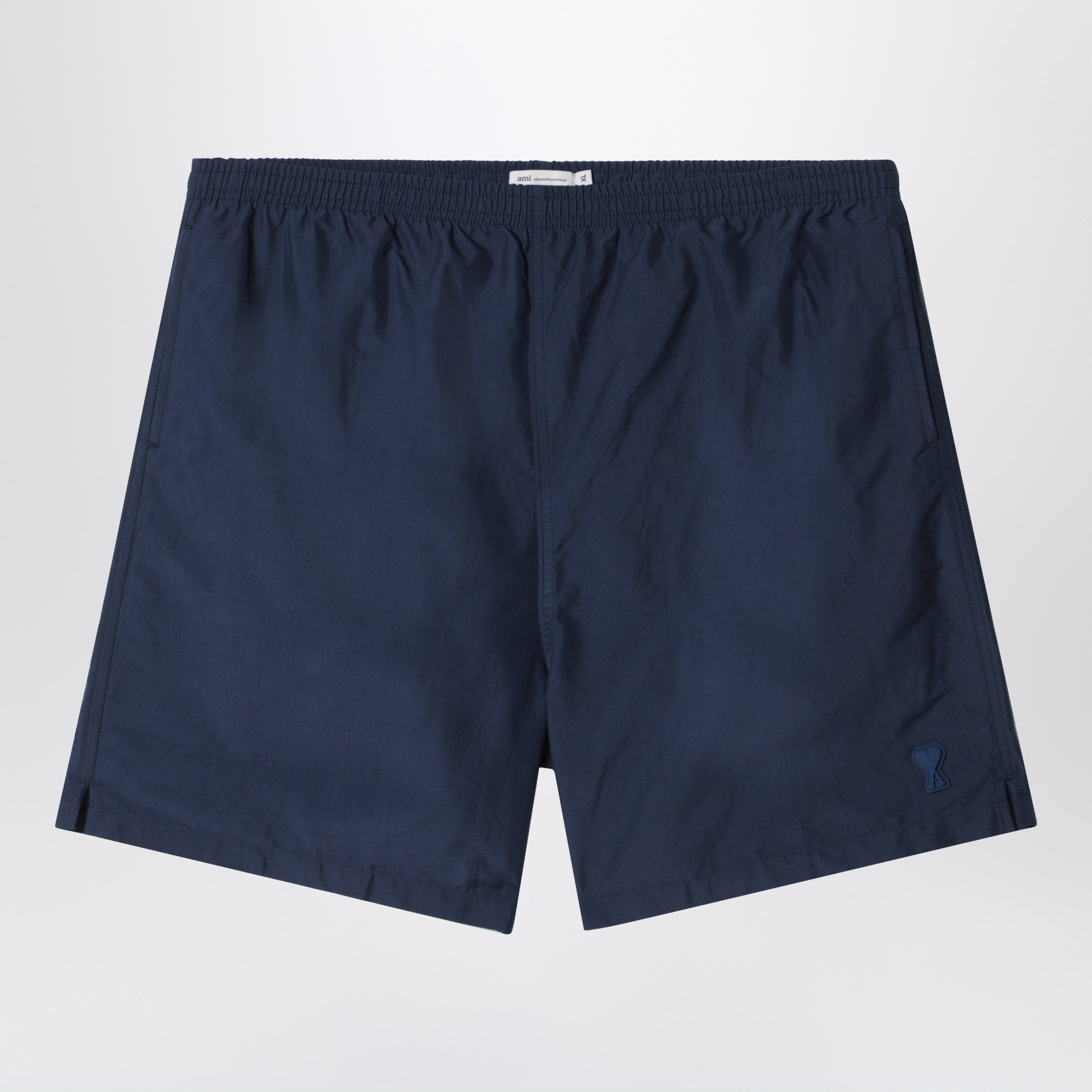 Ami Paris Ami de Coeur short swim shorts in polyamide, ink