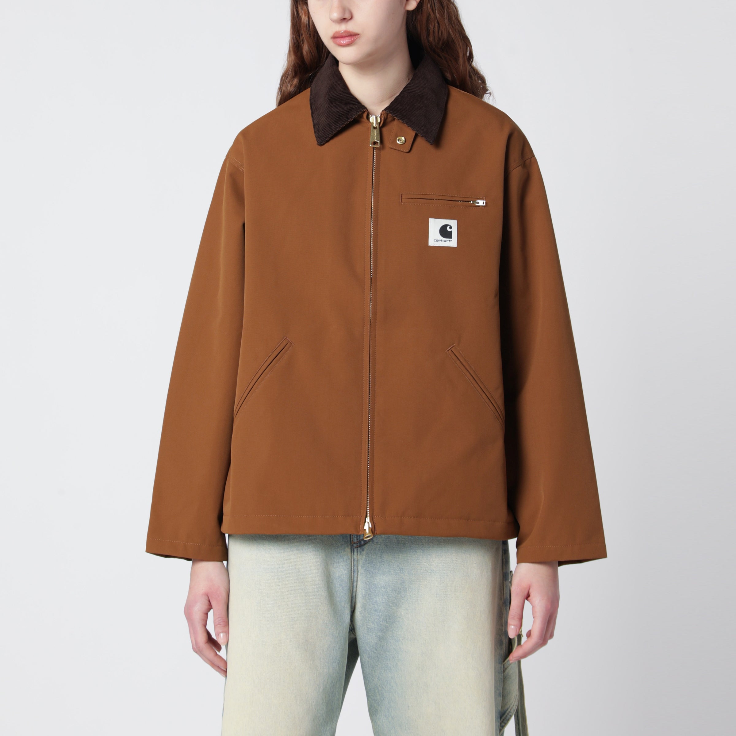 Carhartt WIP W' Clark Jacket Hamilton Brown/Tobacco | TheDoubleF