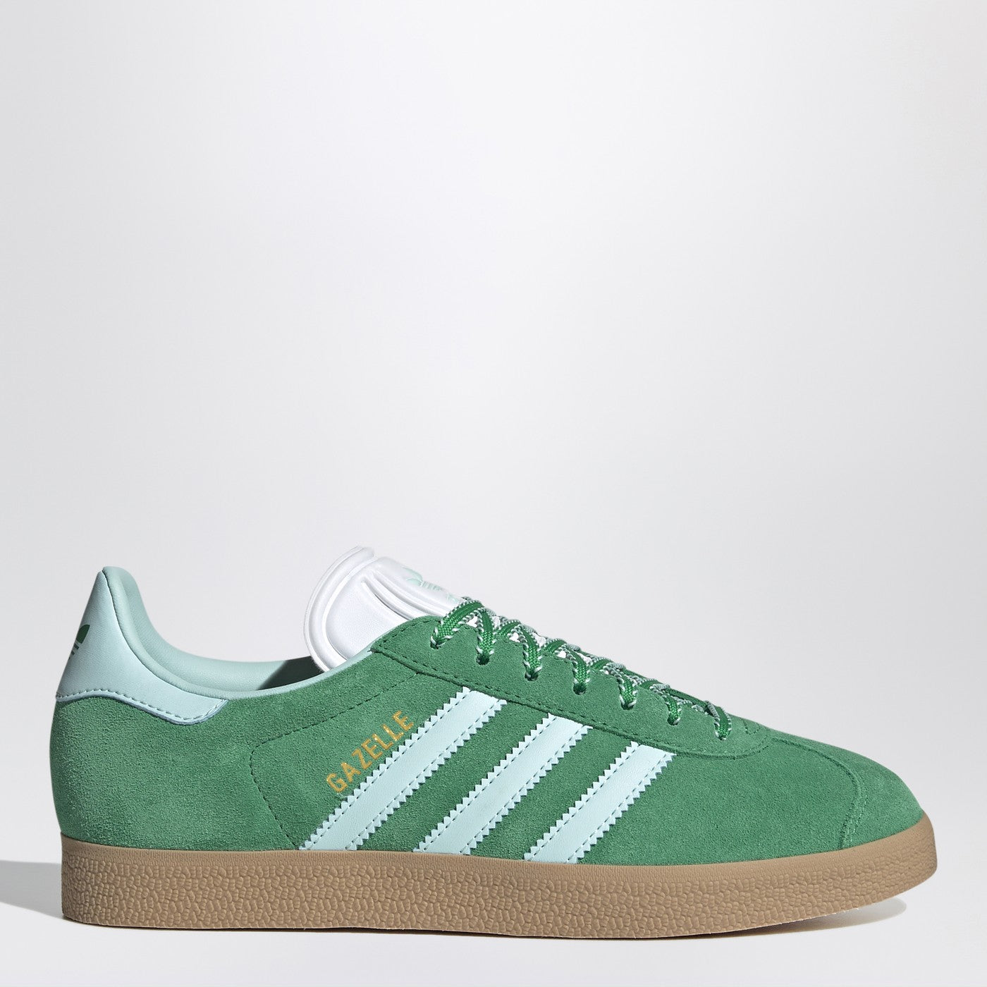 ADIDAS ORIGINALS Gazelle Indoor green/light blue sneakers