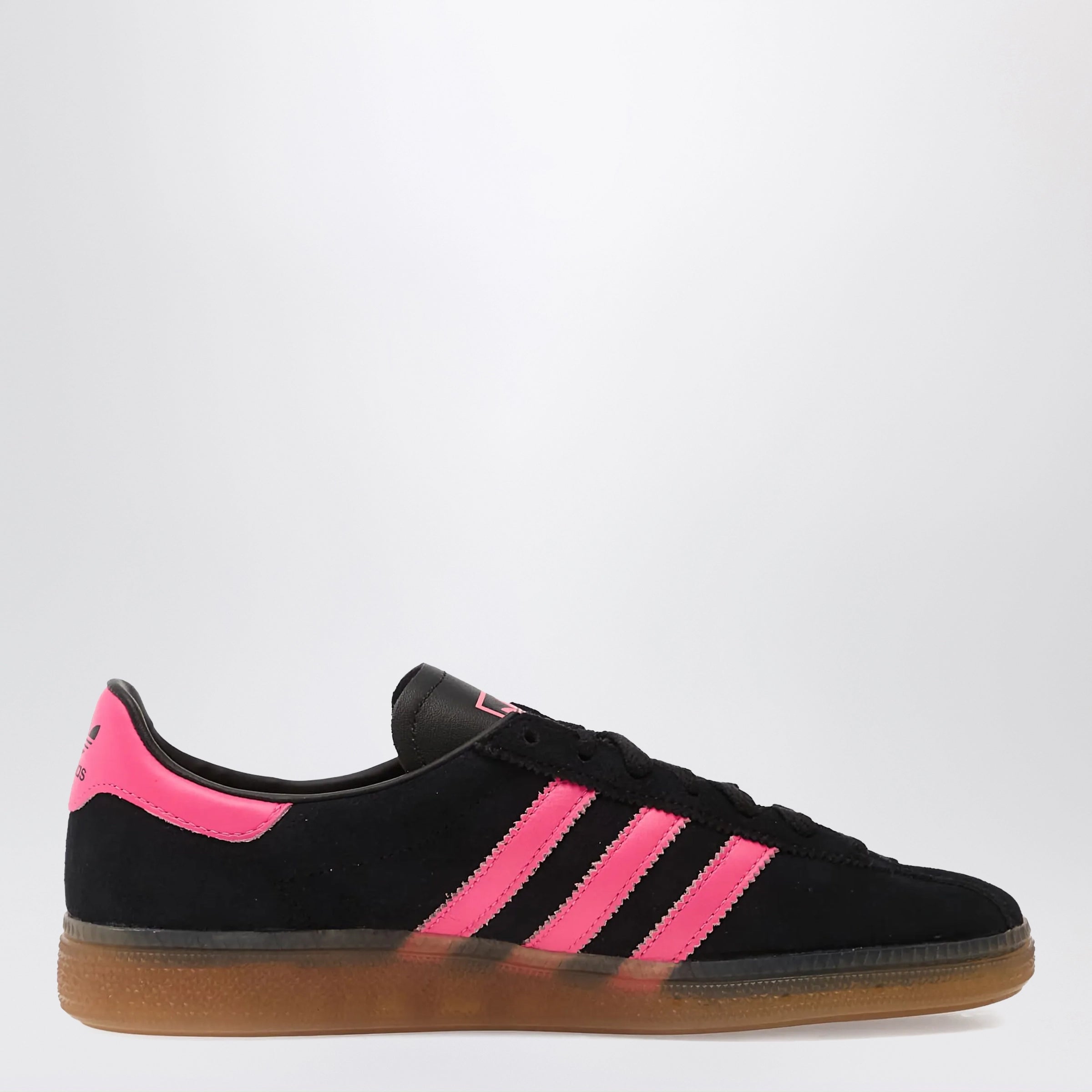 adidas gazelle silver green womens ADIDAS ORIGINALS Sneakers München in black/fuchsia suede