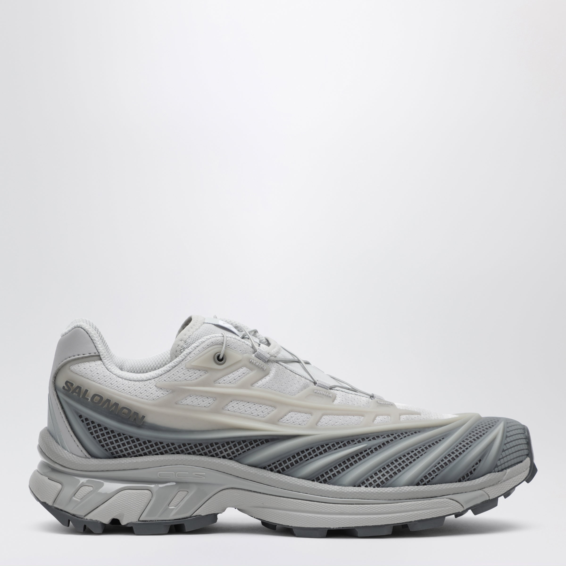 Salomon XT-Evo grey fabric sneakers | TheDoubleF