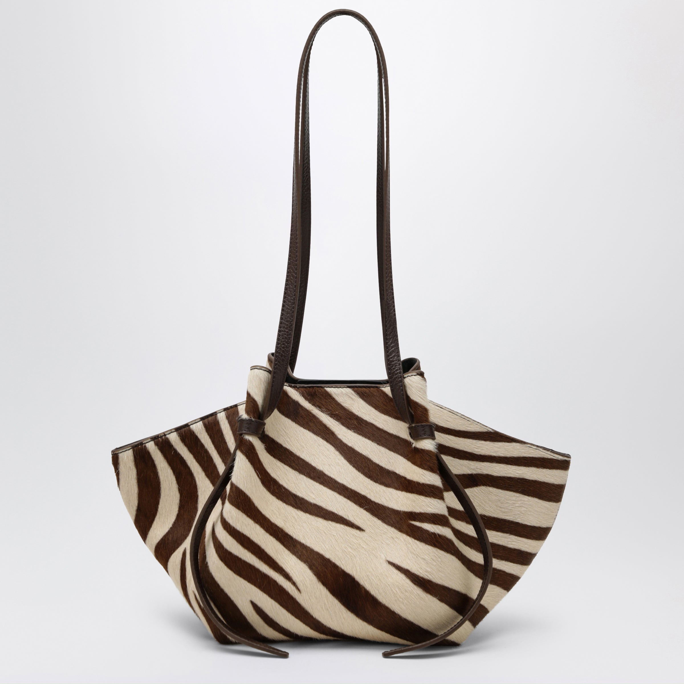 Yuzefi Mochi Bag in Savanna Pony Hair Leather | TheDoubleF