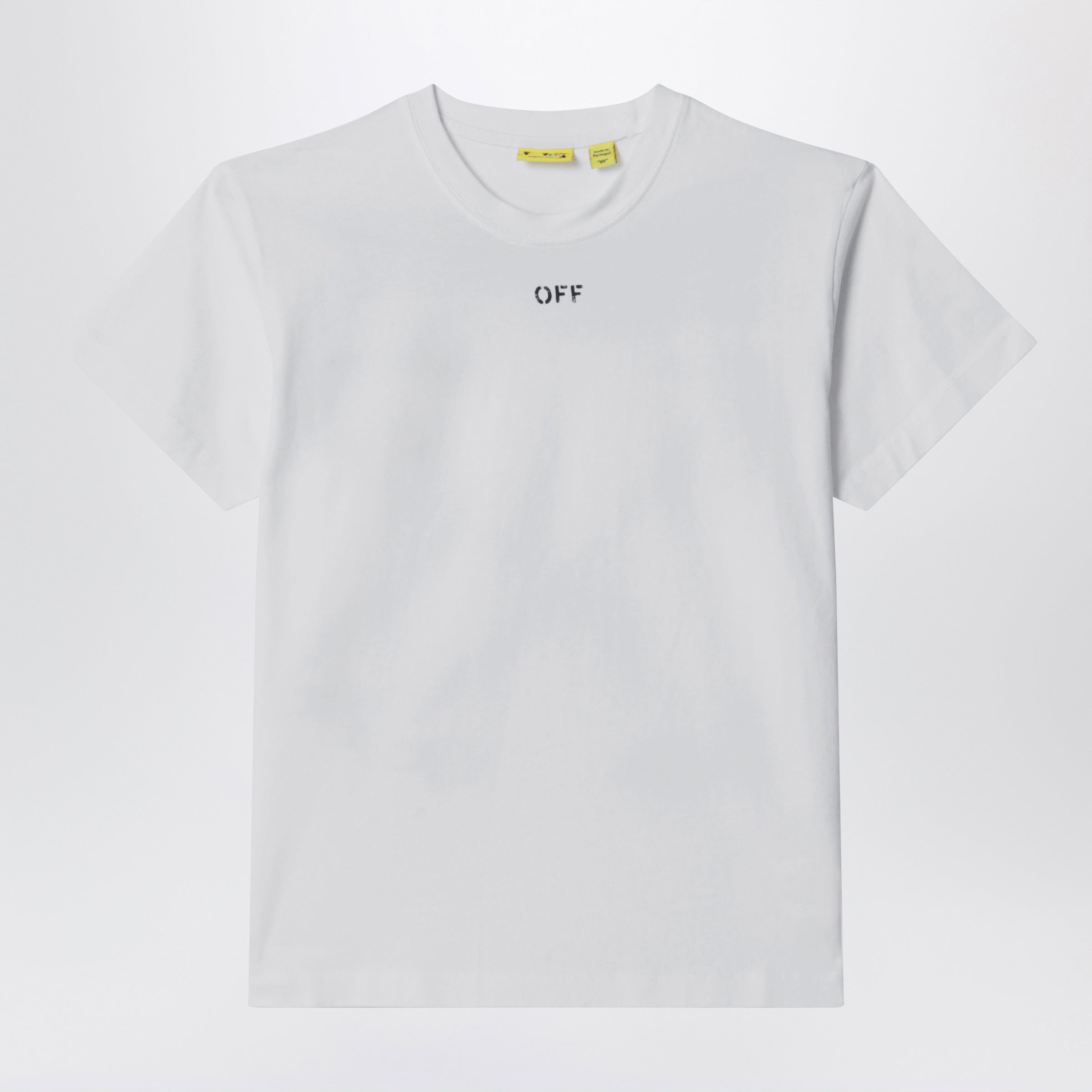 Off-White™ White T-shirt with logo print | TheDoubleF