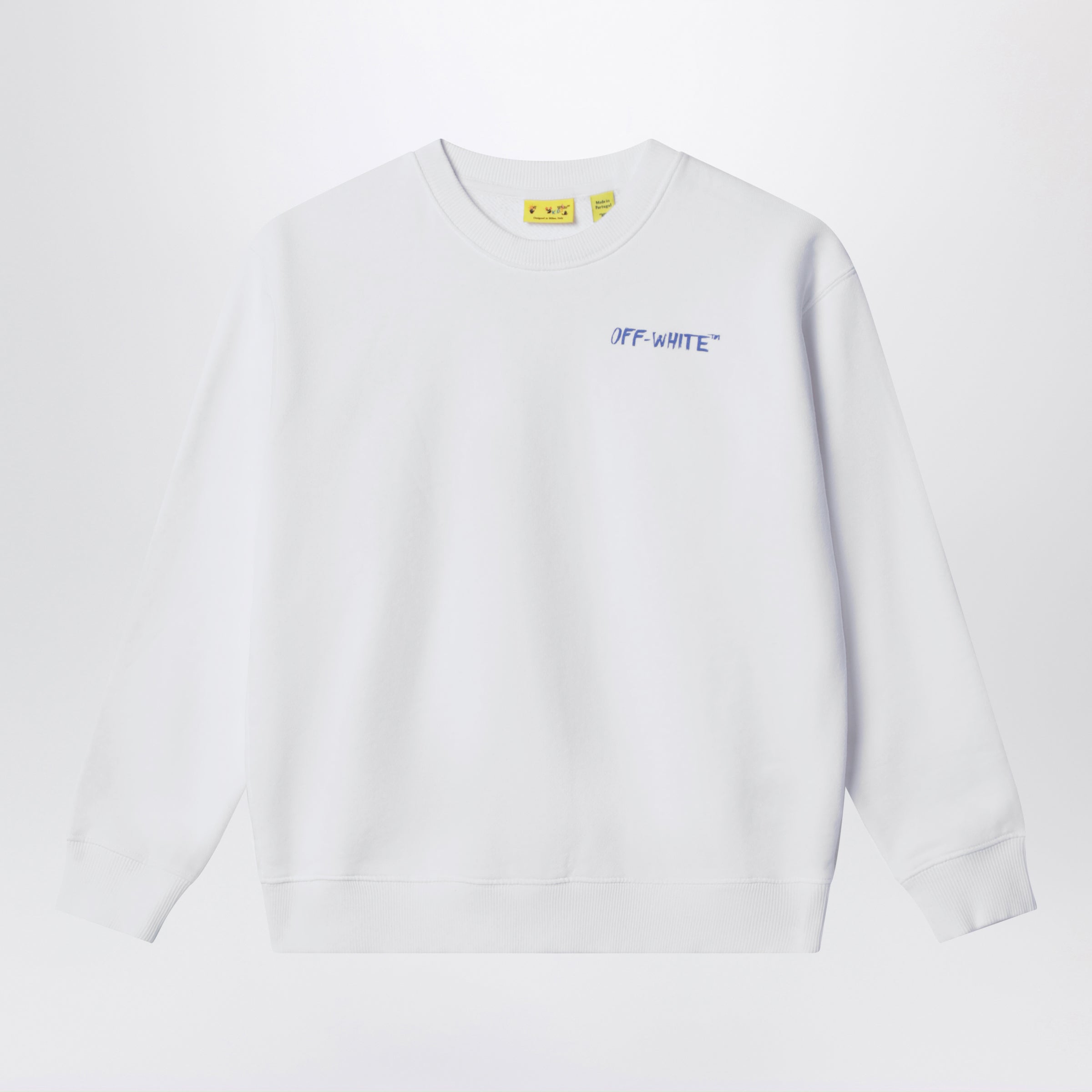 Off-White™ White sweatshirt with logo print | TheDoubleF