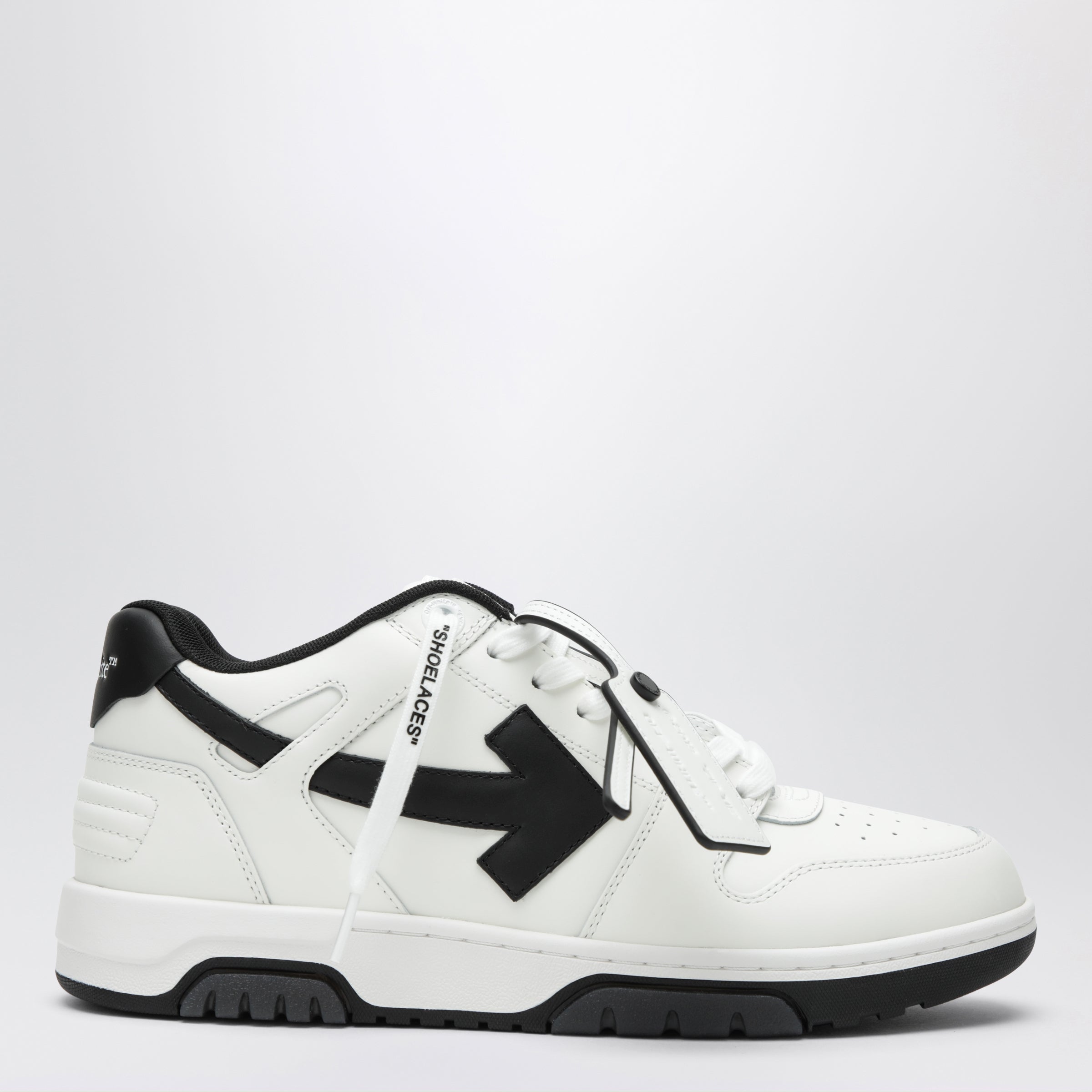 OFF WHITE White/Black Out Of Office sneakers | TheDoubleF