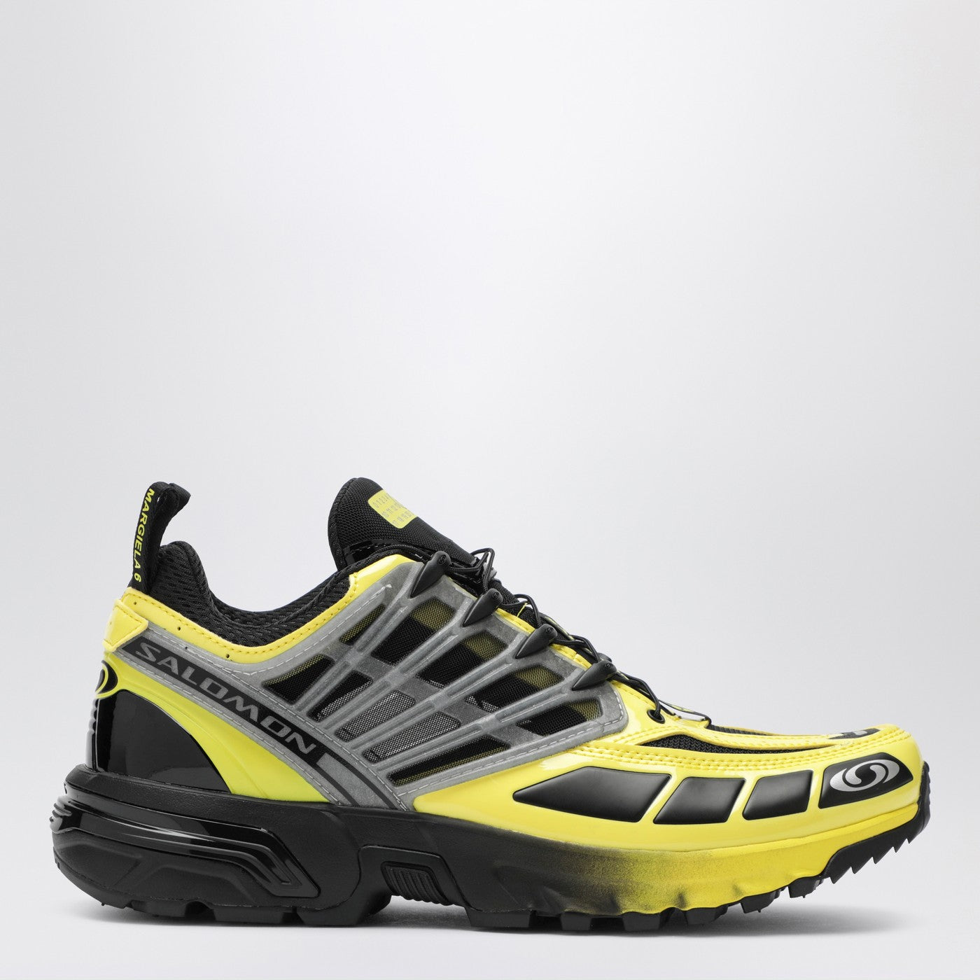 MM6 X Salomon Black/Yellow/Silver ACS Pro Sneakers | TheDoubleF