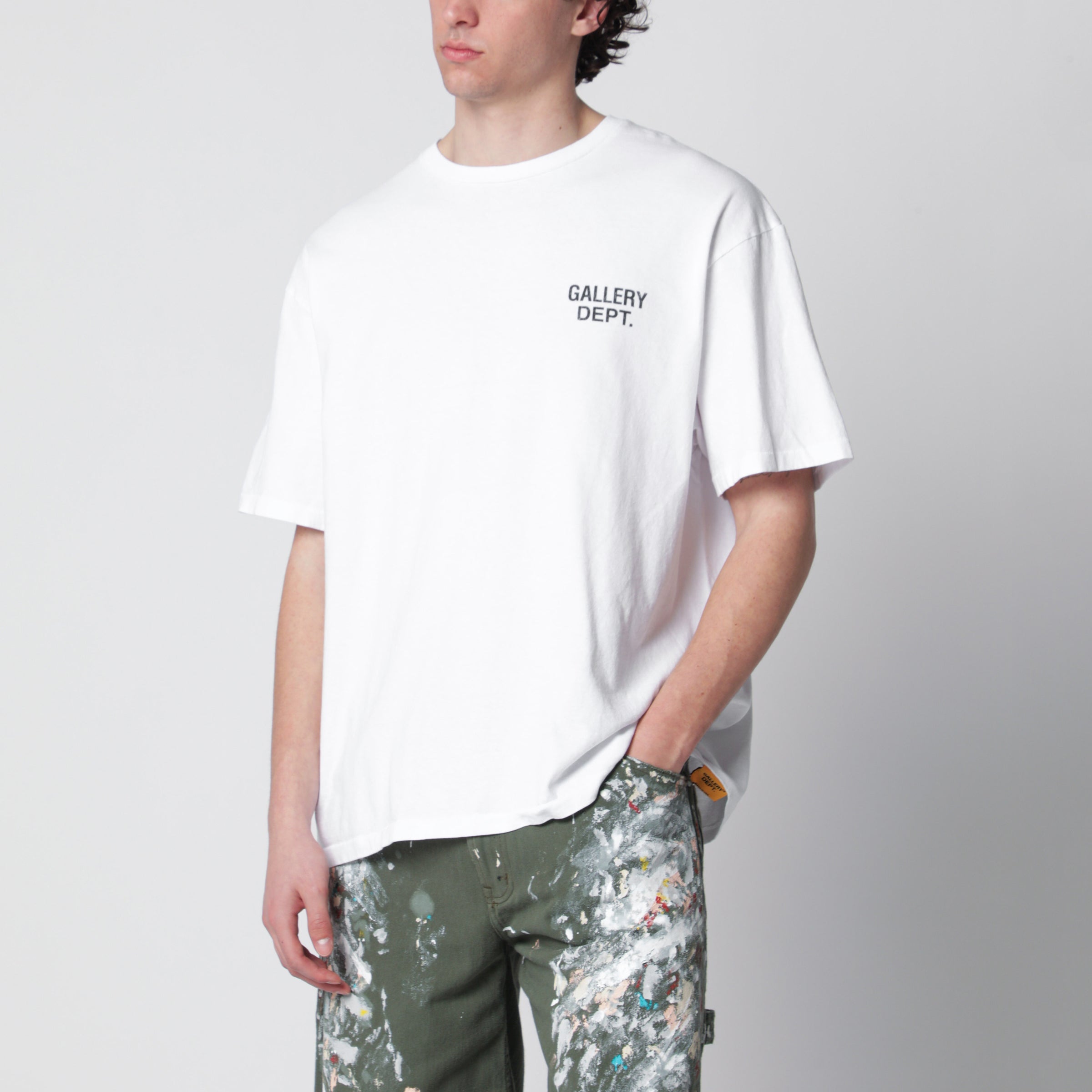 GALLERY DEPT White T-shirt with logo print | TheDoubleF