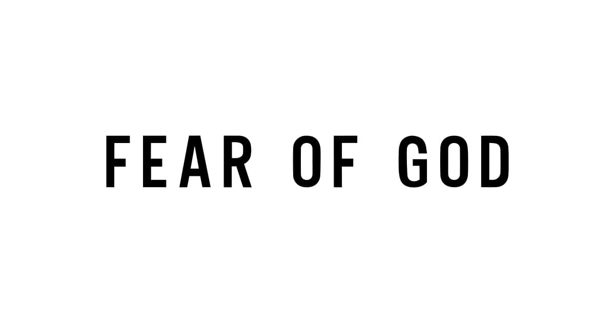 Fear of God: man's collection | TheDoubleF