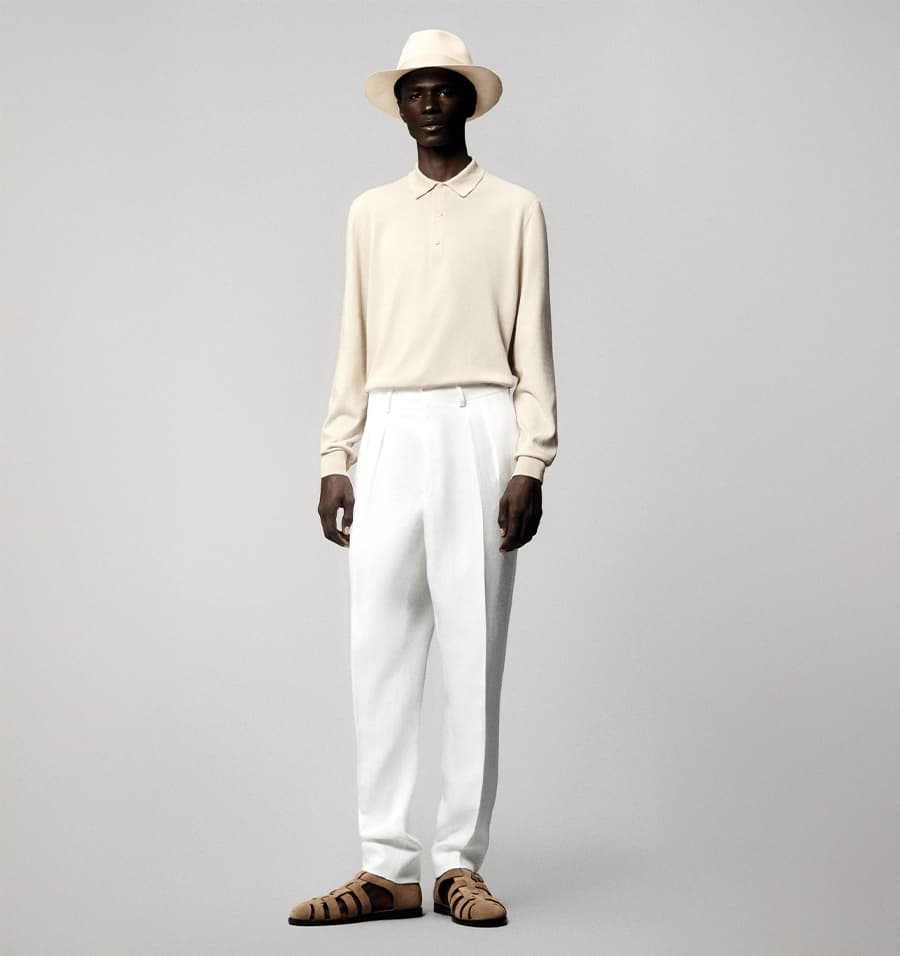 PETER DO ピーター ドゥー 21SS Loro Piana ウールデザイン