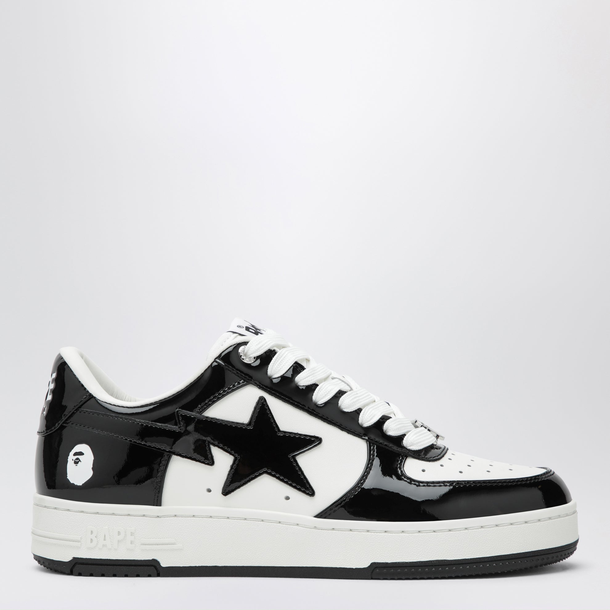 Sneakers Bape Sta #1 bianca/nera