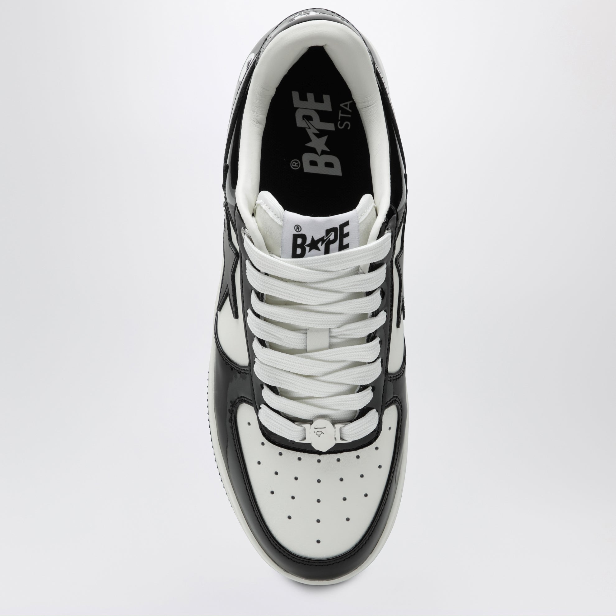 Sneakers Bape Sta #1 bianca/nera