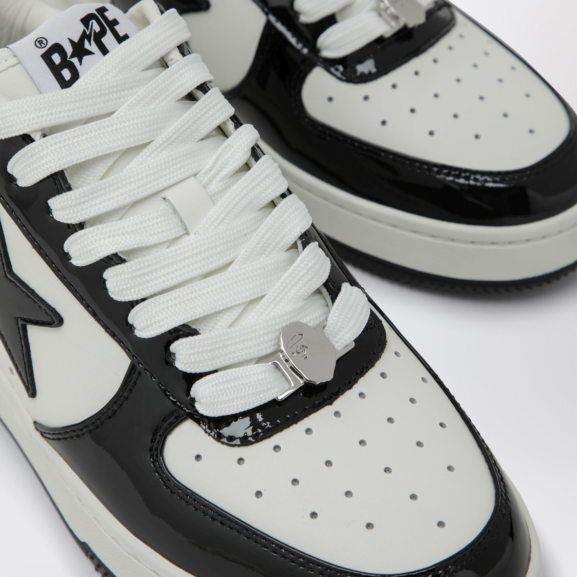 Sneakers Bape Sta #1 bianca/nera