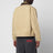 Beige zip-up jacket in canvas