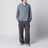 Pantalone jogging cargo grigio slavato
