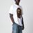 T-shirt bianca con stampa logo