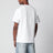 T-shirt bianca con stampa logo