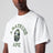 T-shirt bianca con stampa logo