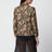 Brown floral gobelin blazer