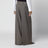 Pantaloni ampi Cement in lana